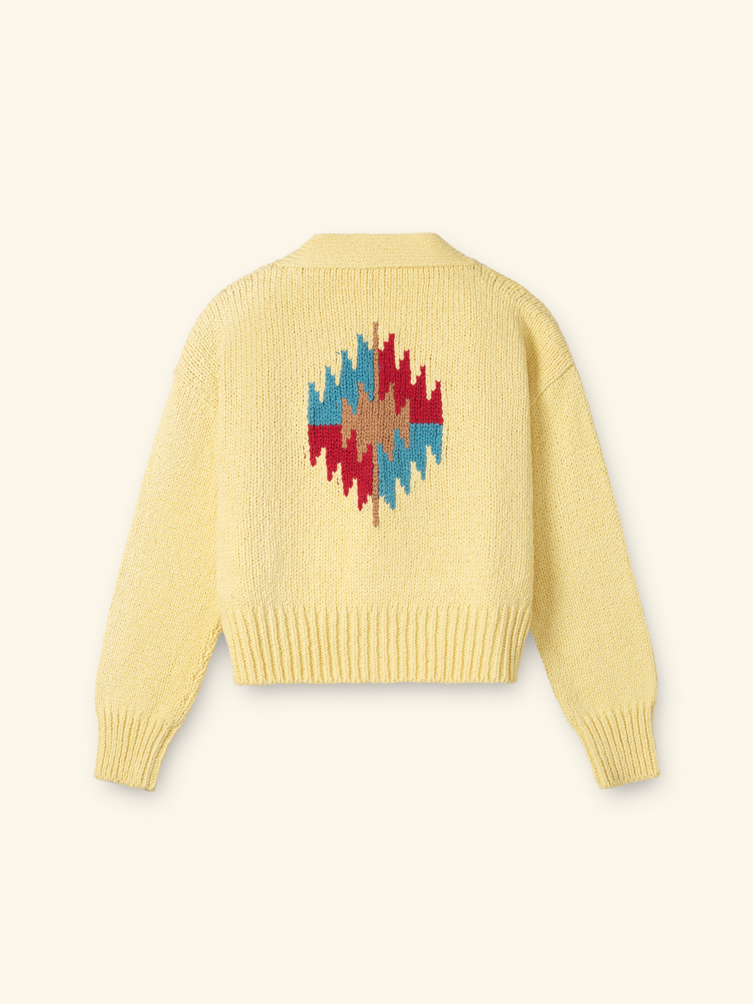 Women's Frontier Cropped Cardigan (Butter Yellow)