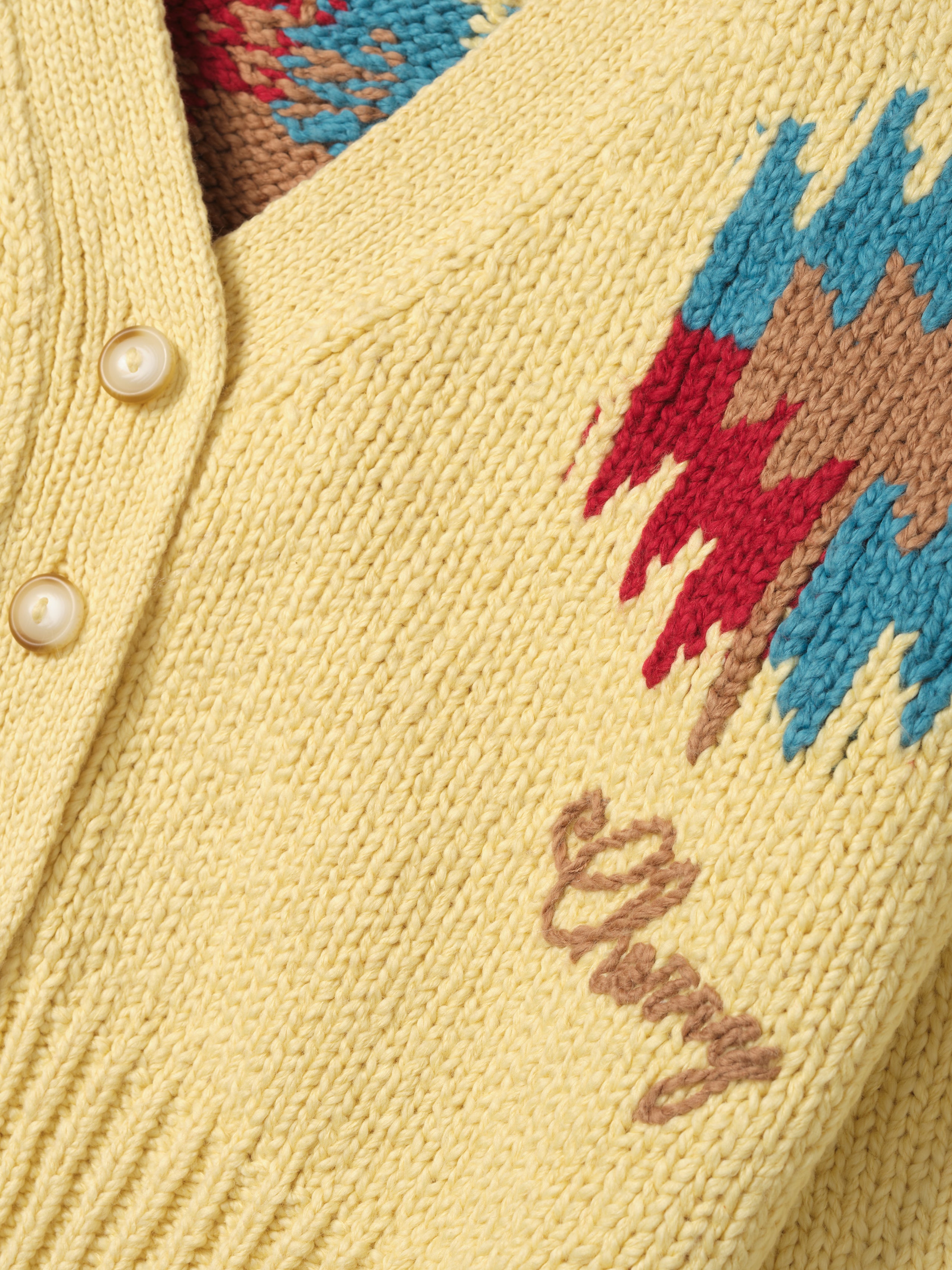 Women's Frontier Cropped Cardigan (Butter Yellow)