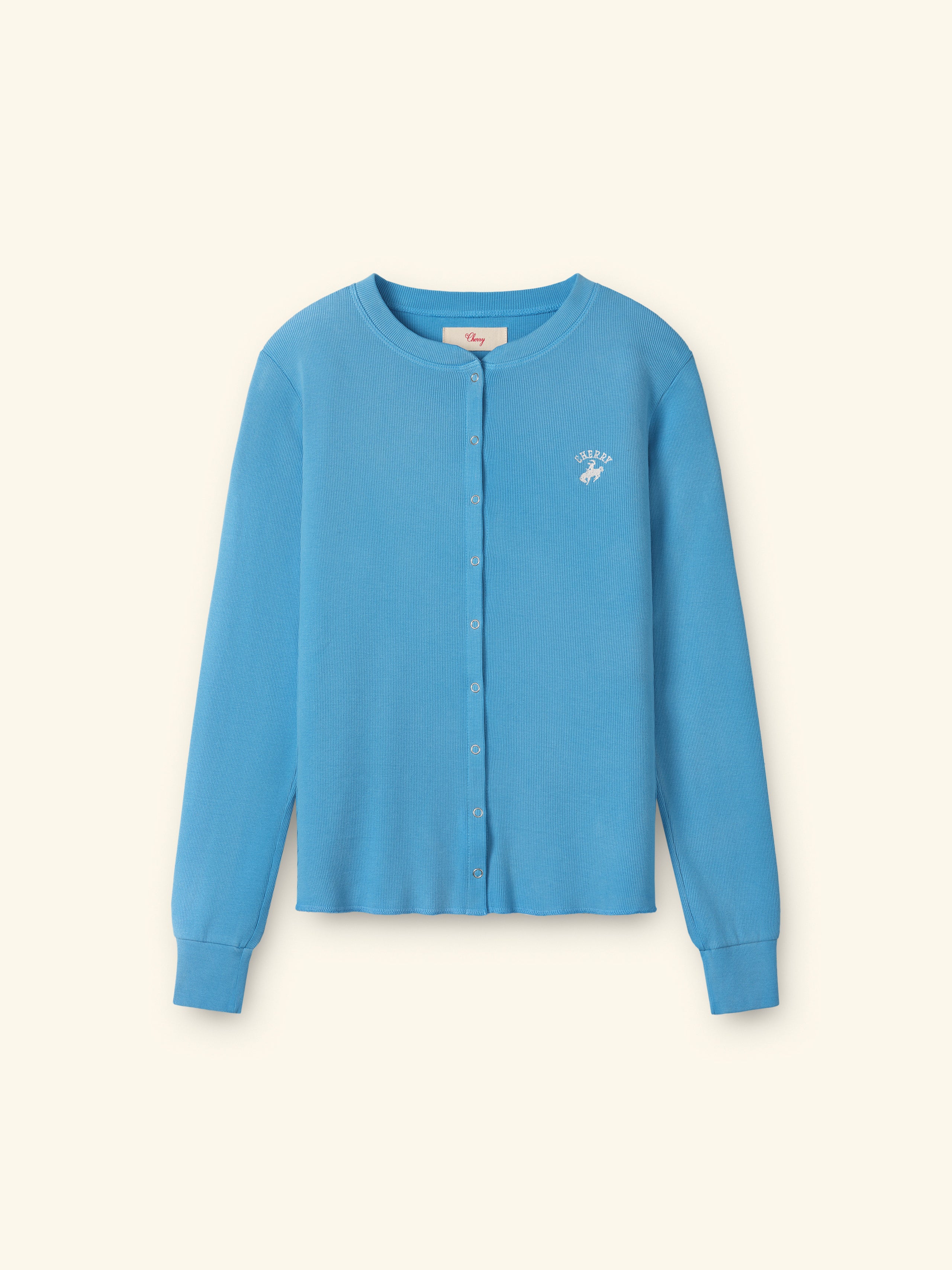 Women's Western Athletic Cardigan (Malibu Blue)