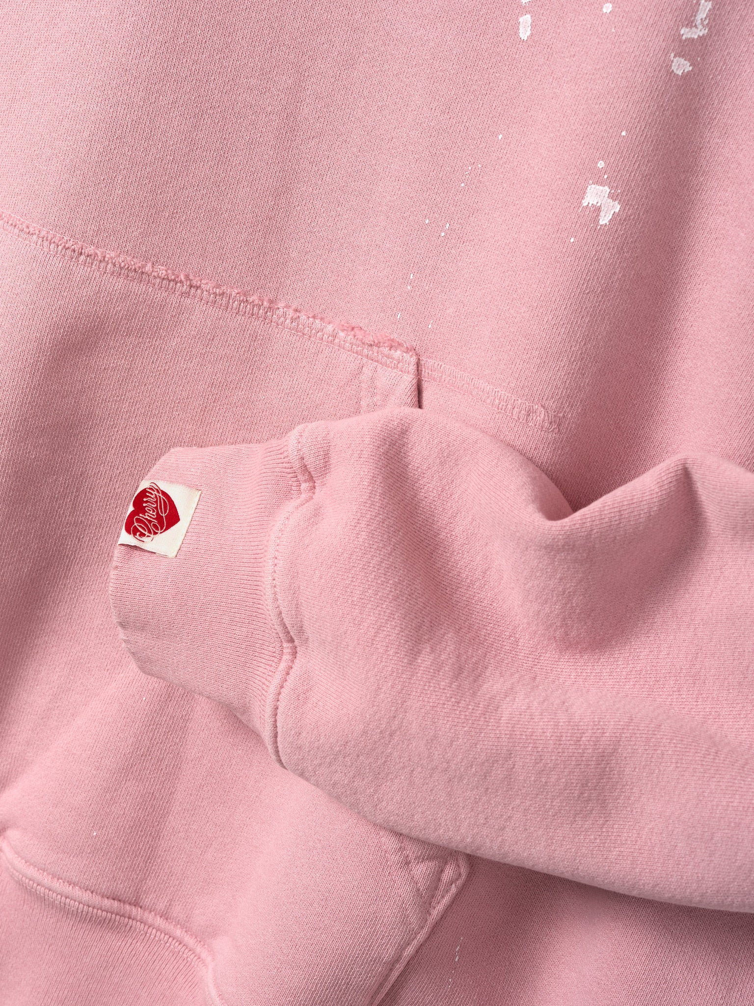 Valentine's Distressed Hoodie (Dusty Pink)