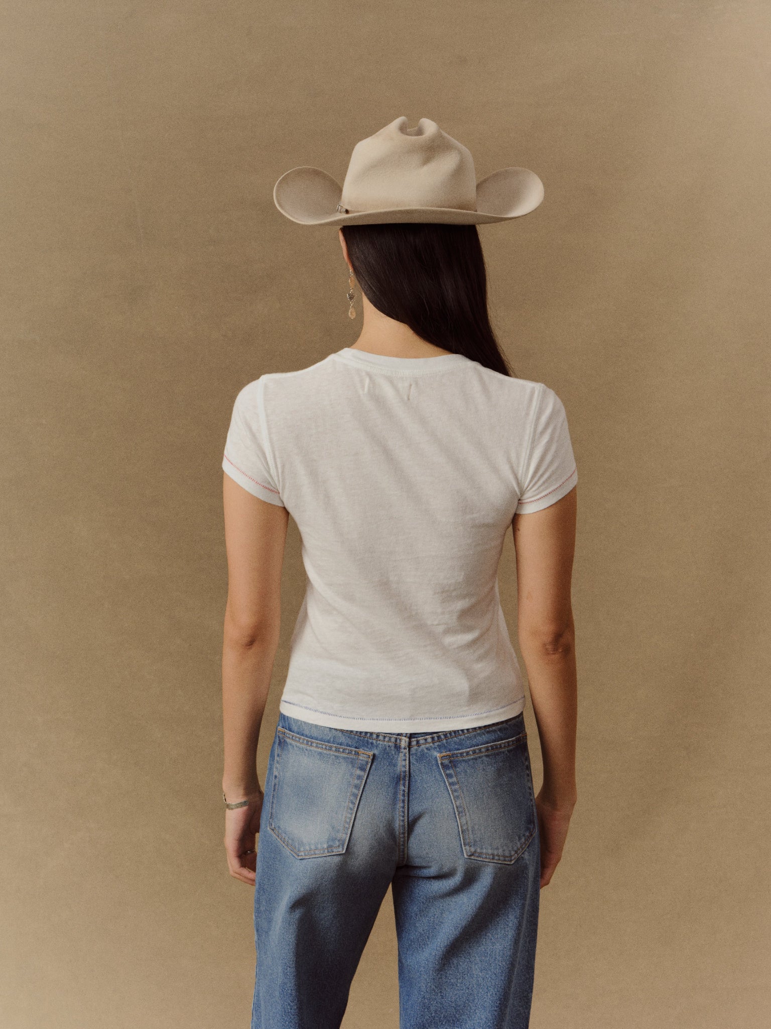 Women's Slot Machine Fitted Baby Tee (Vintage White)