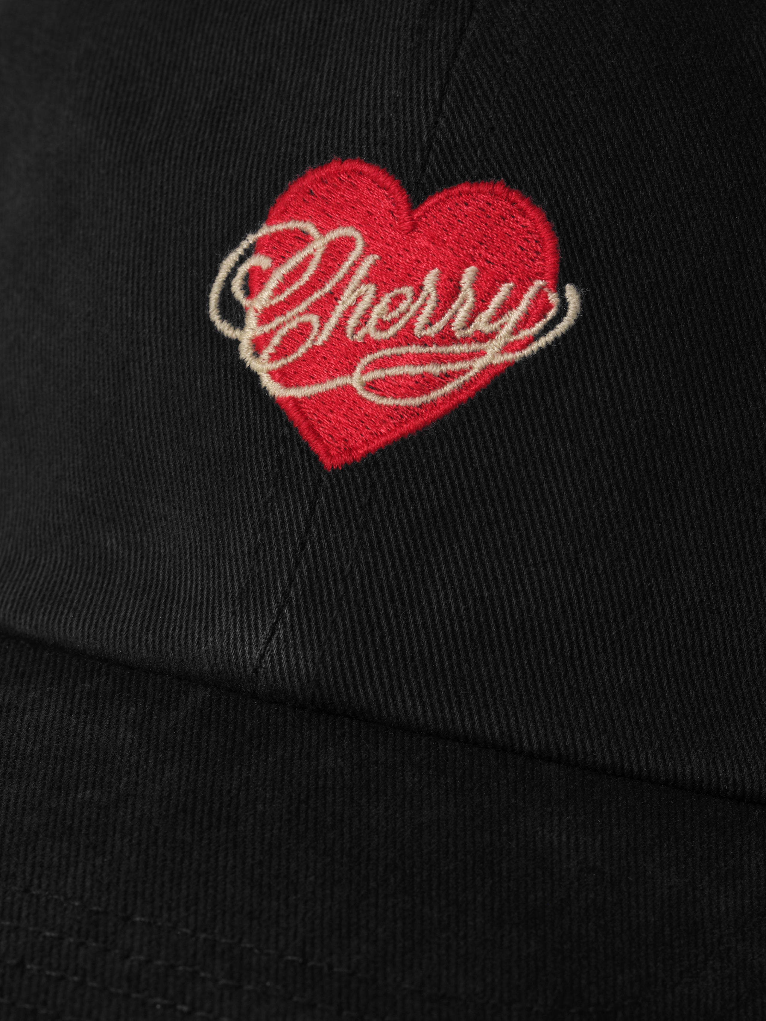 Valentine's 6 Panel Hat (Black)