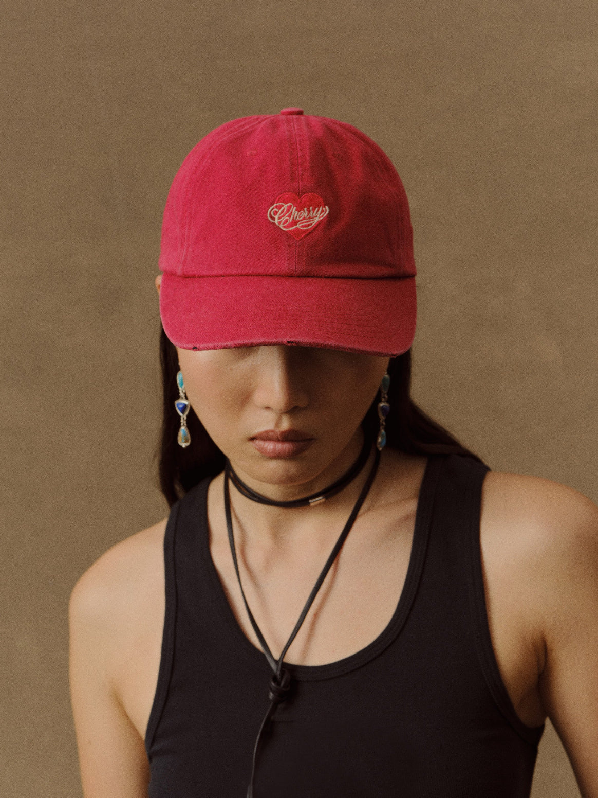 Valentine's 6 Panel Hat (Red)