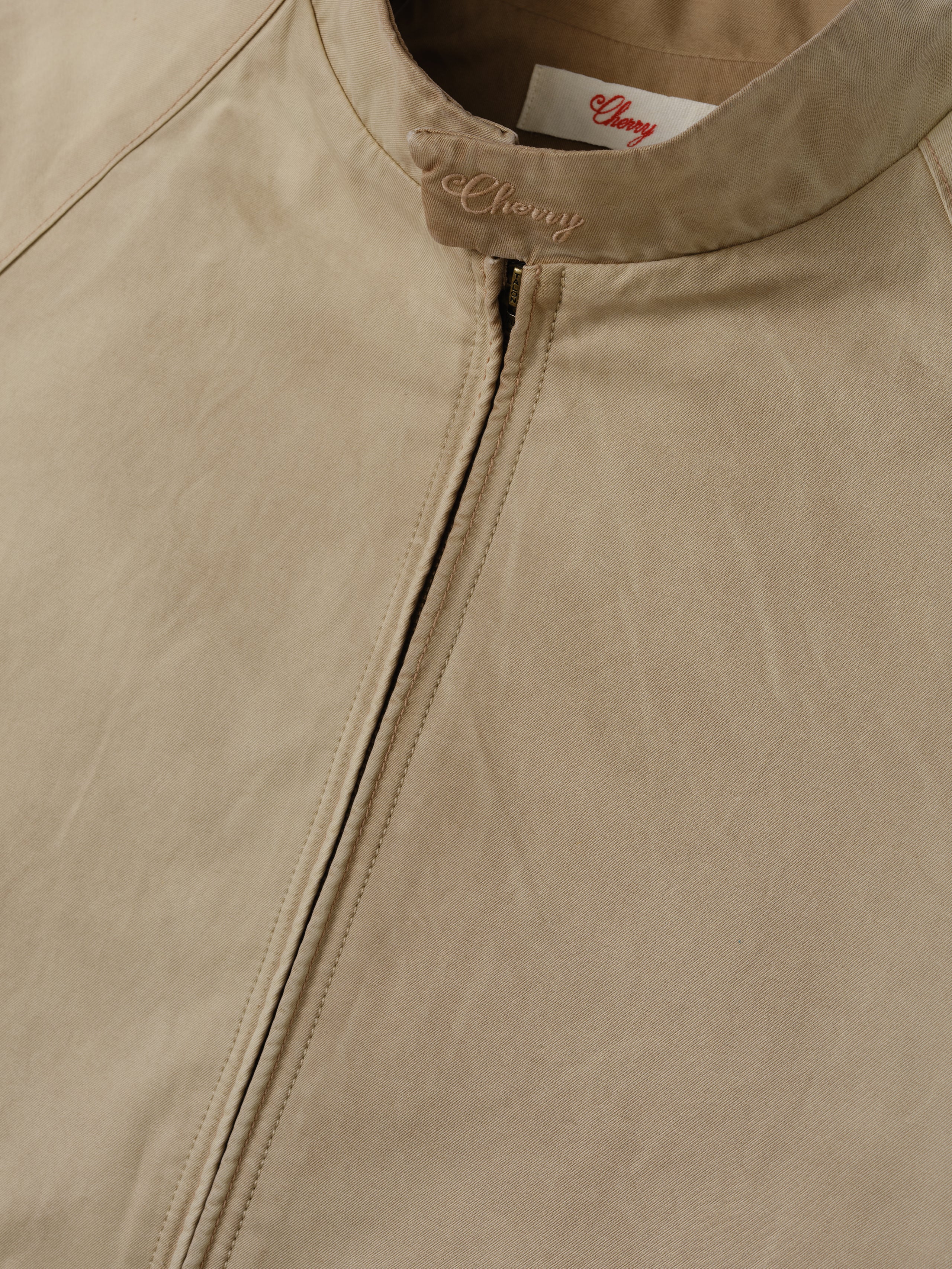 Sun Faded Championship Jacket (Tan)