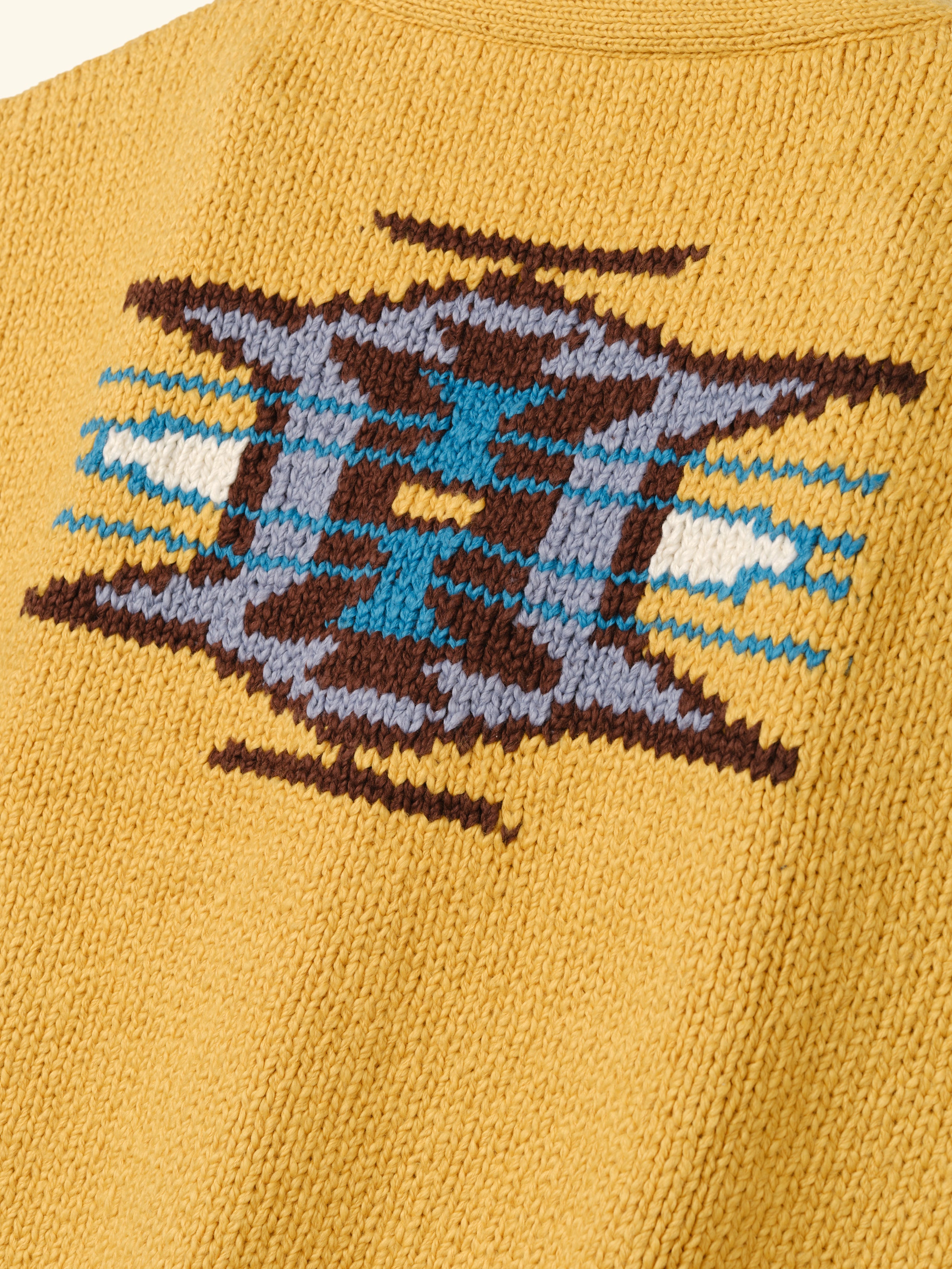 Frontier Knit Vest (Sun Yellow)