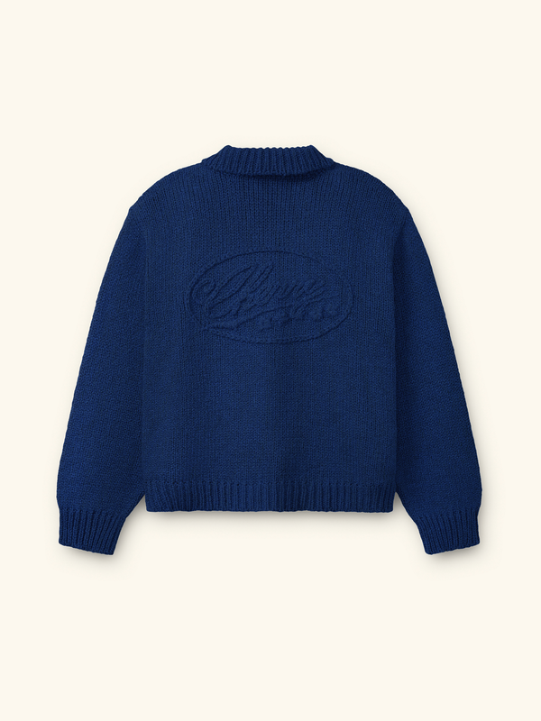 5 Star Knit Zip Up