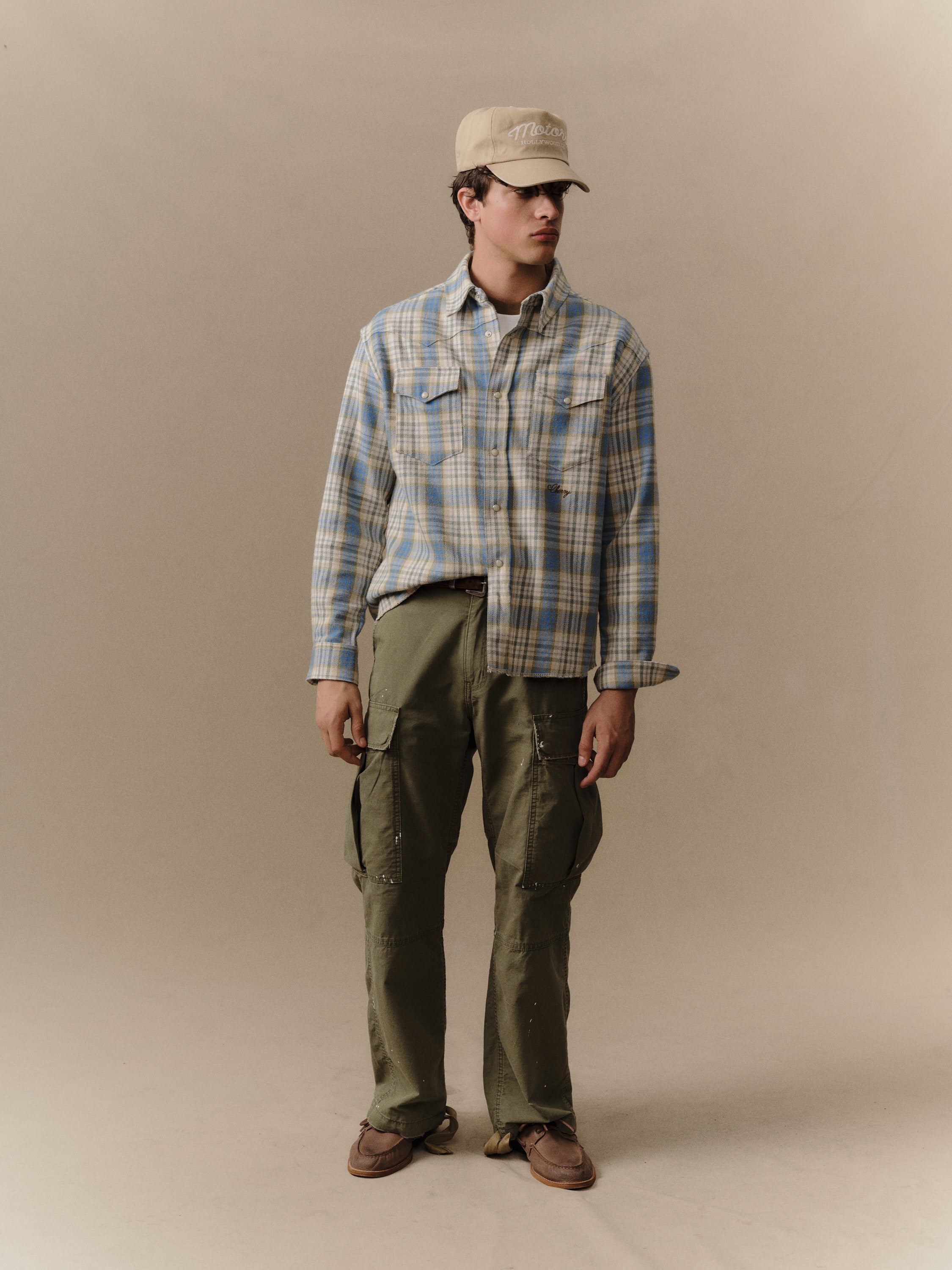 Plaid Western Shirt