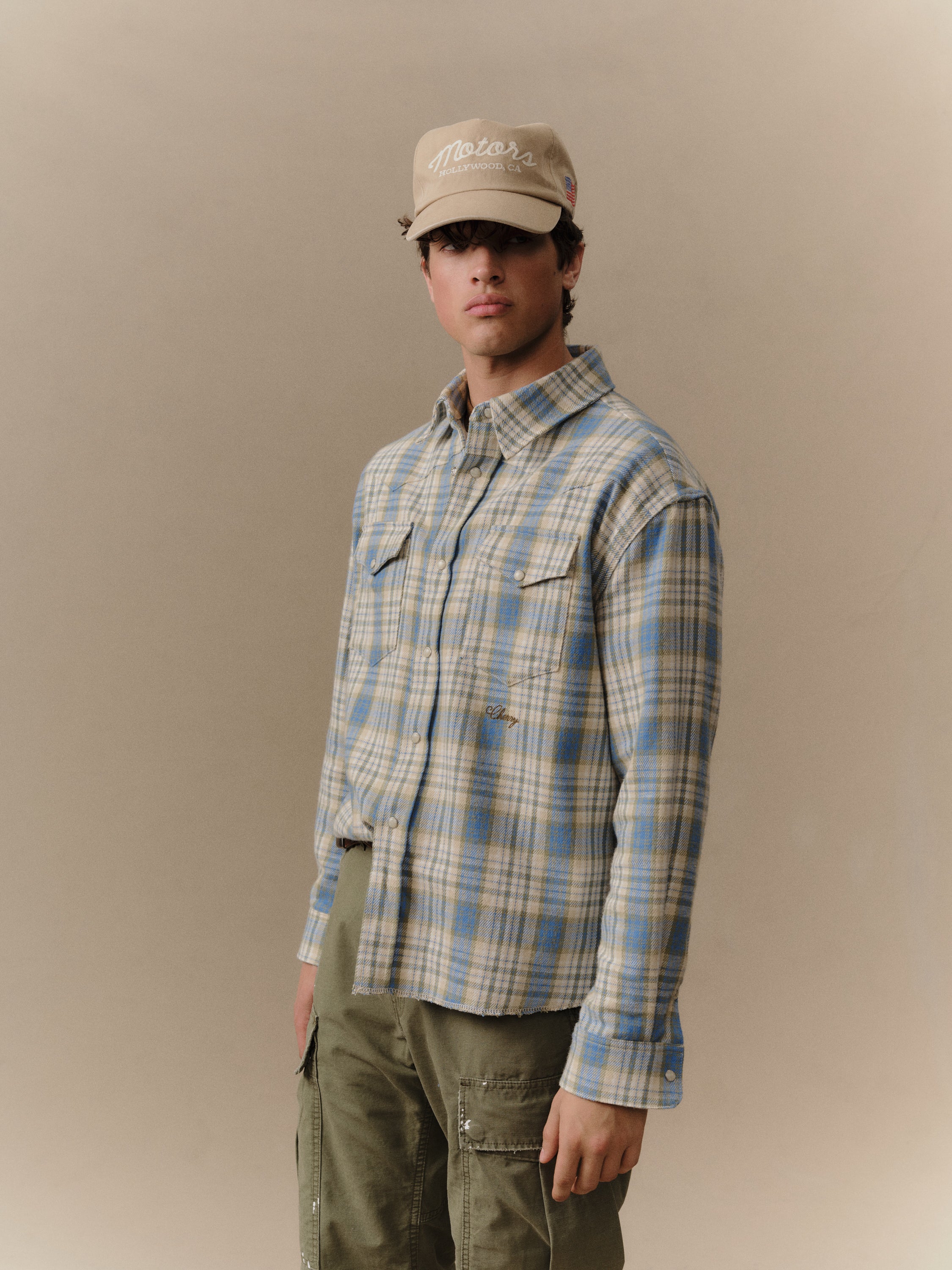 Plaid Western Shirt
