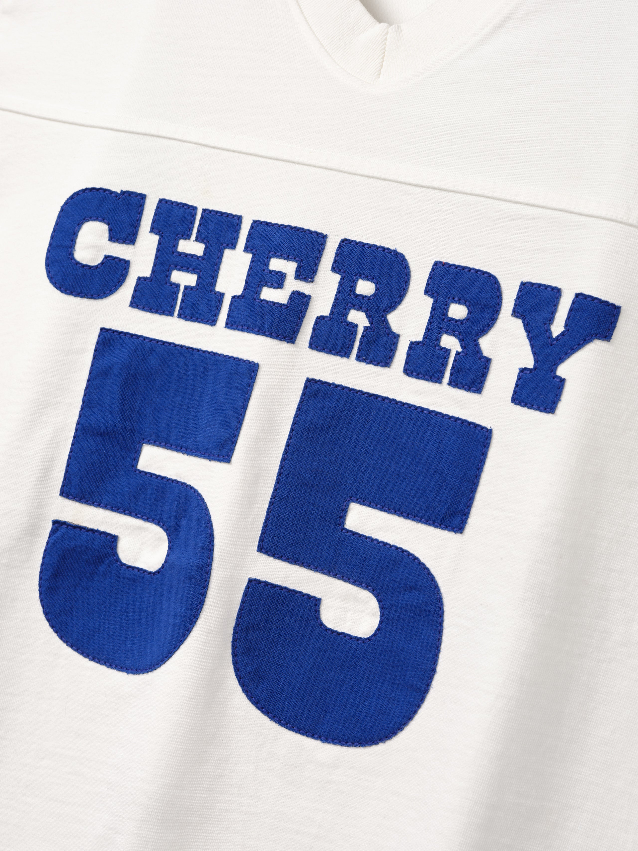 Appliqué Football Jersey (Vintage White)
