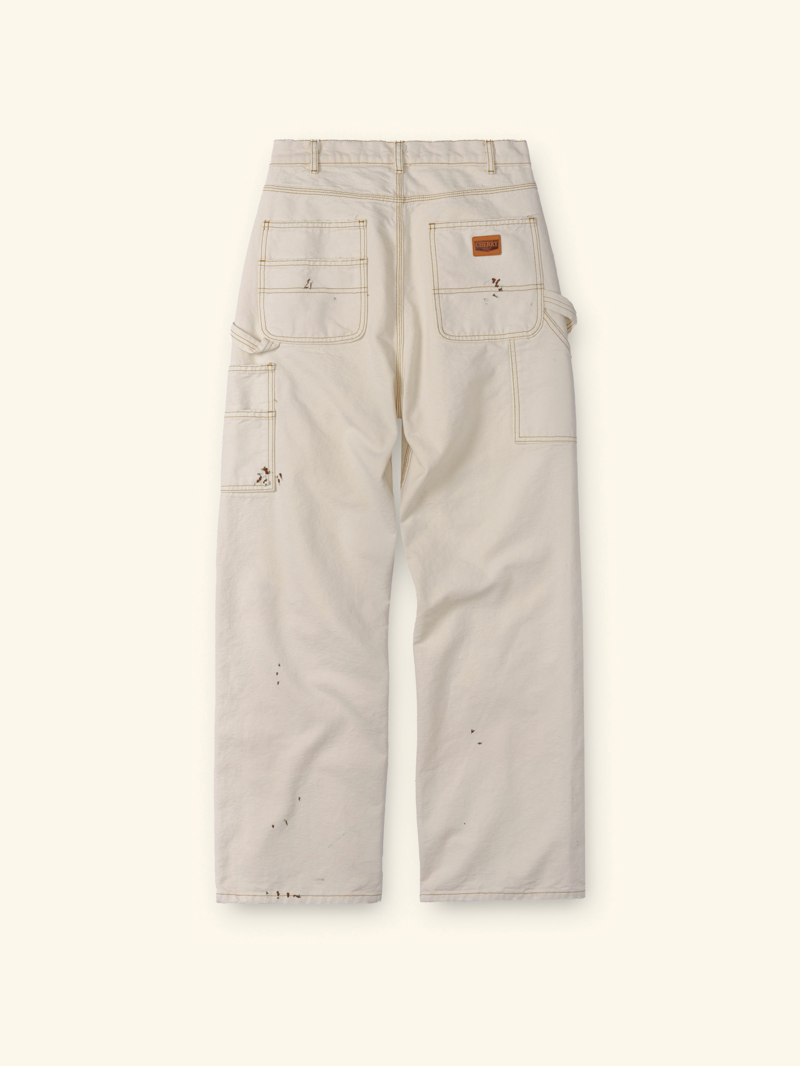 ※sg※carpenter pant vintage paint 34 Canvas Carpenter Pant (Vintage White) – CHERRY LA