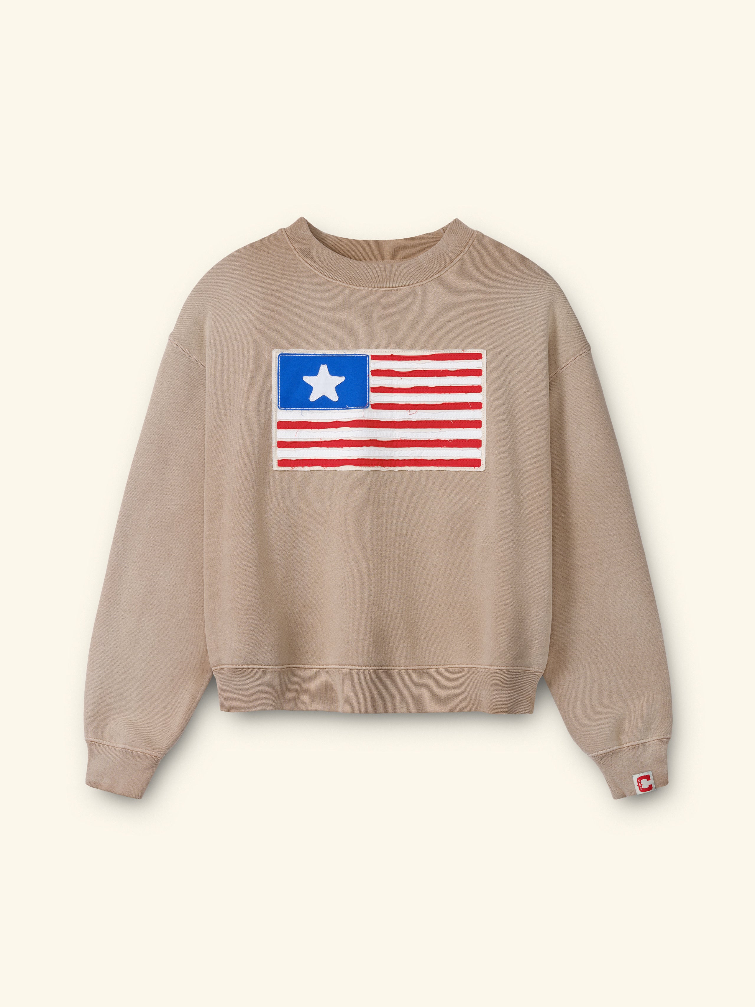 1 Star Crewneck (Desert Tan)