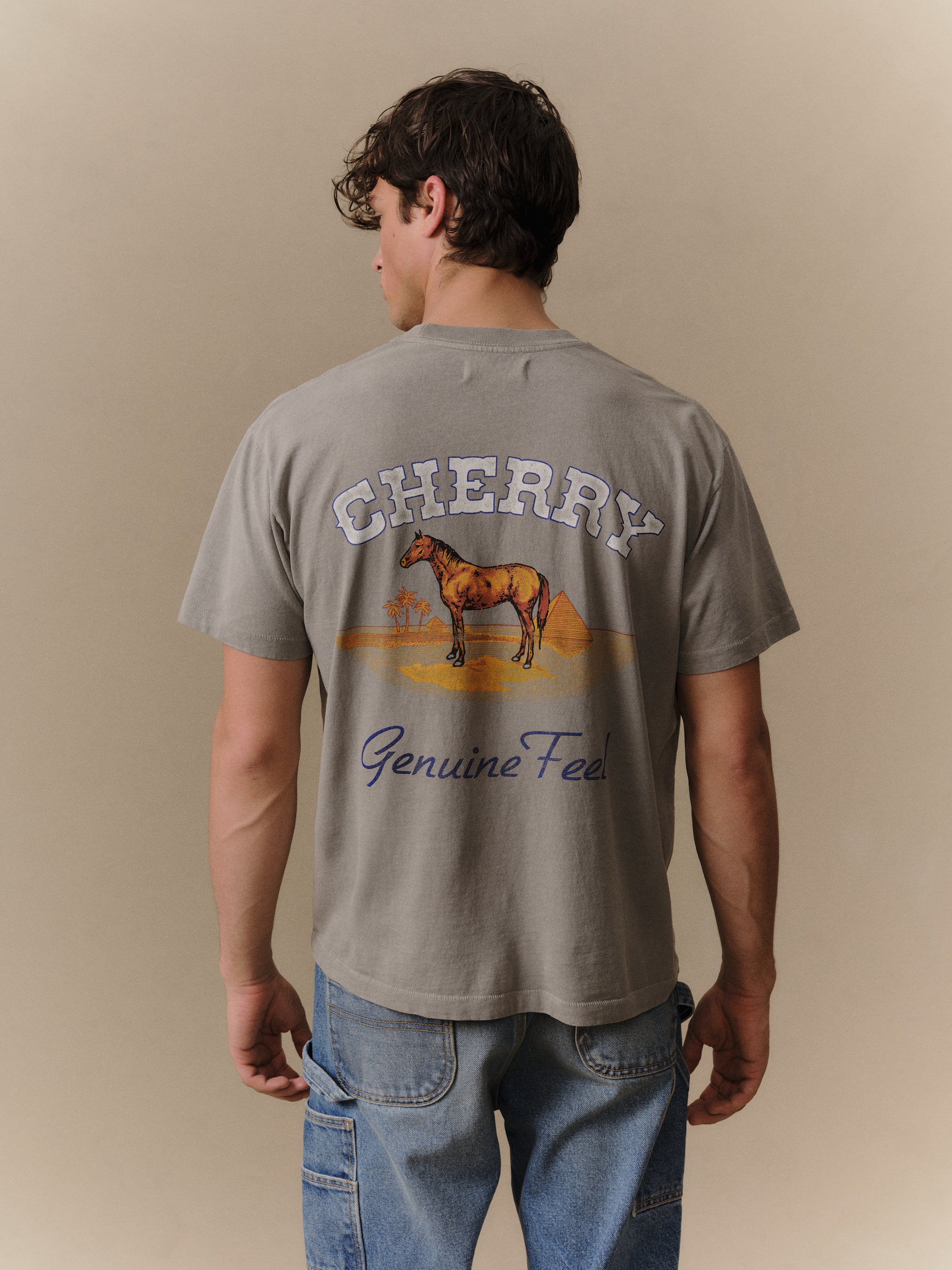 cigarette pocket t shirt Lighter Tee needle sleeve and bottom hems The Cocktails & Cigarettes Pocket