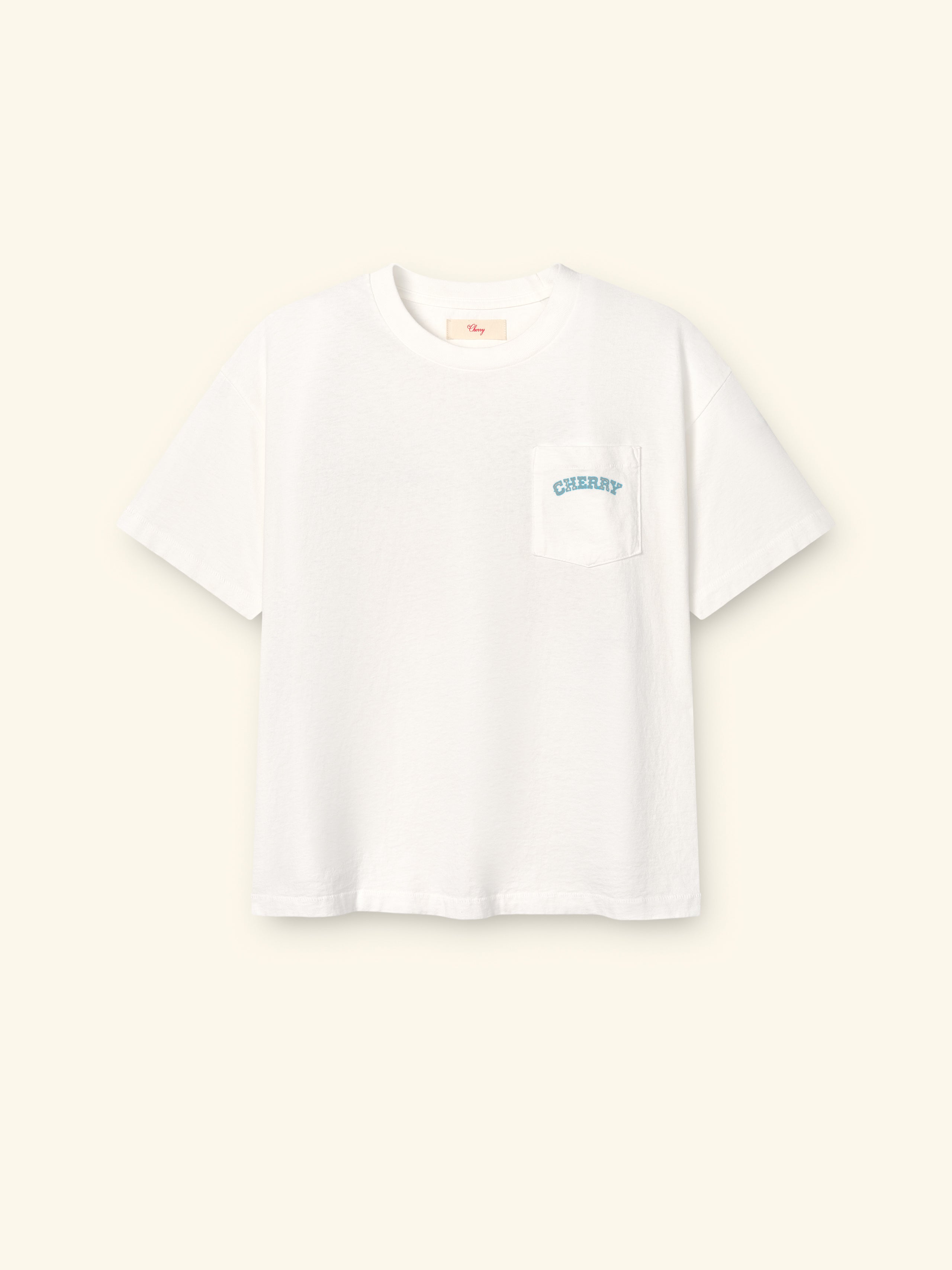 Western Athletic Classic Pocket T-Shirt (Vintage White) – CHERRY LA