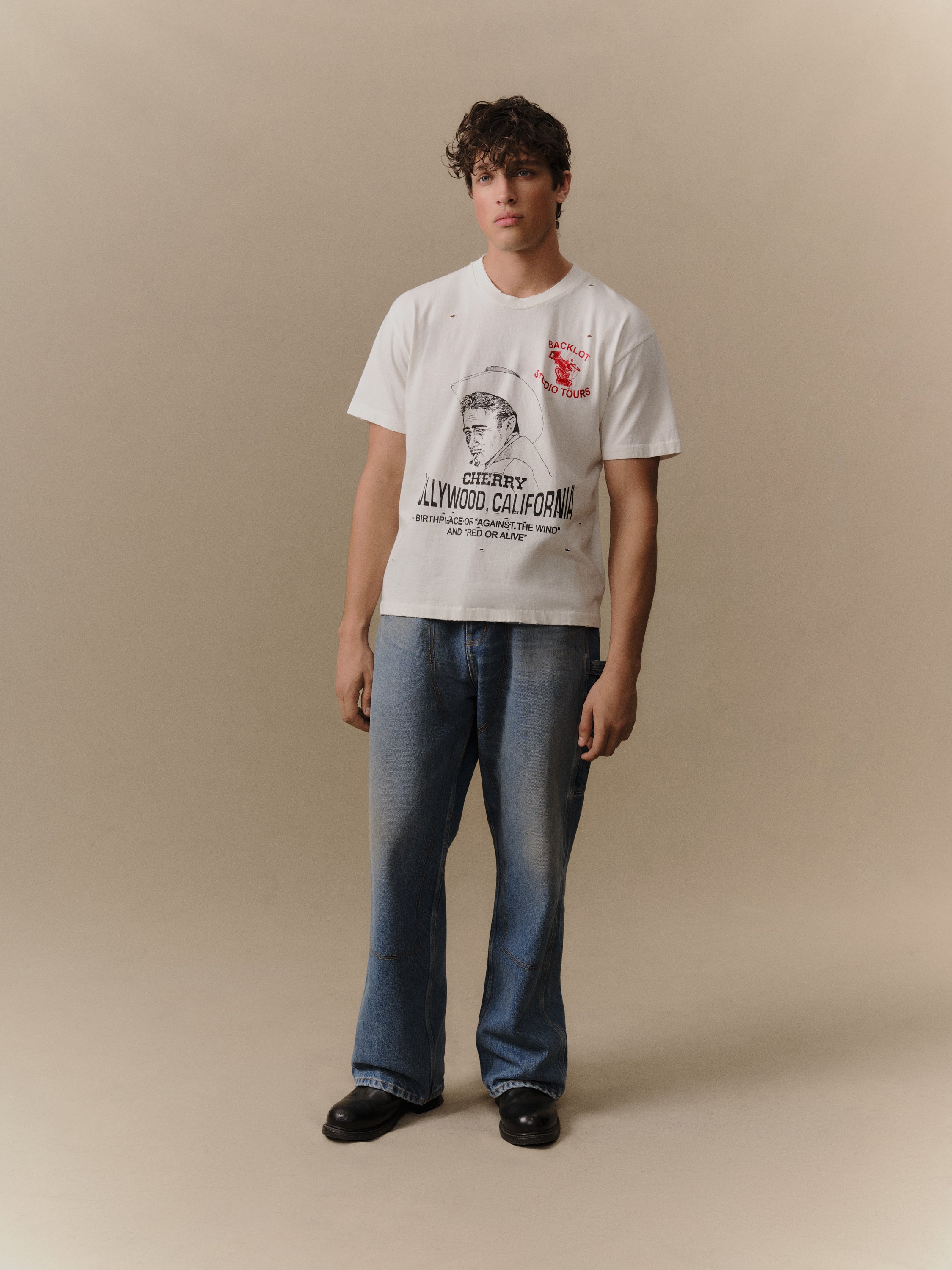 Back Lot Classic T-Shirt (Vintage White)