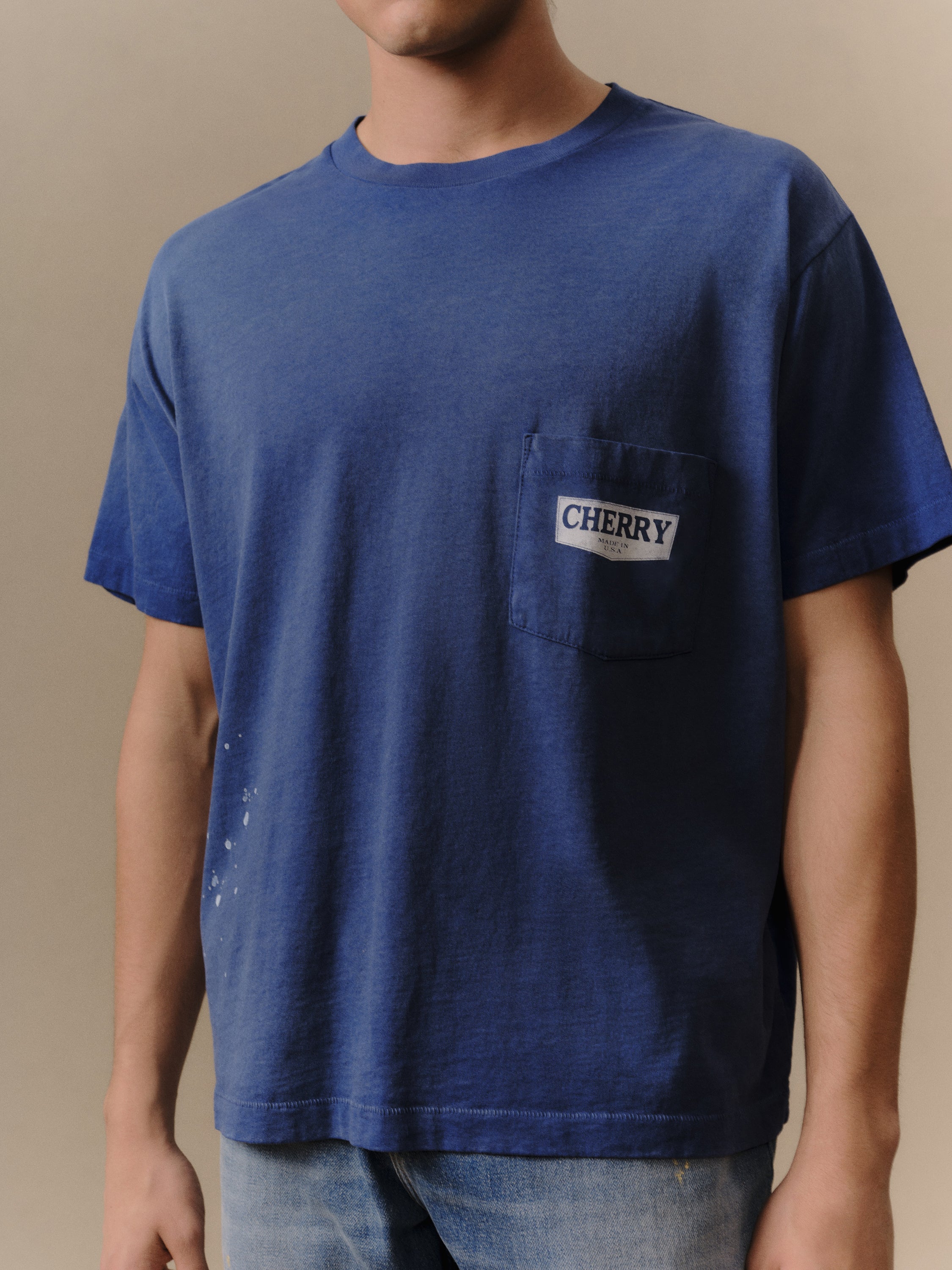 【NAVY】Faded tee SKIPPER T-SHIRT - FADED NAVY – Rails