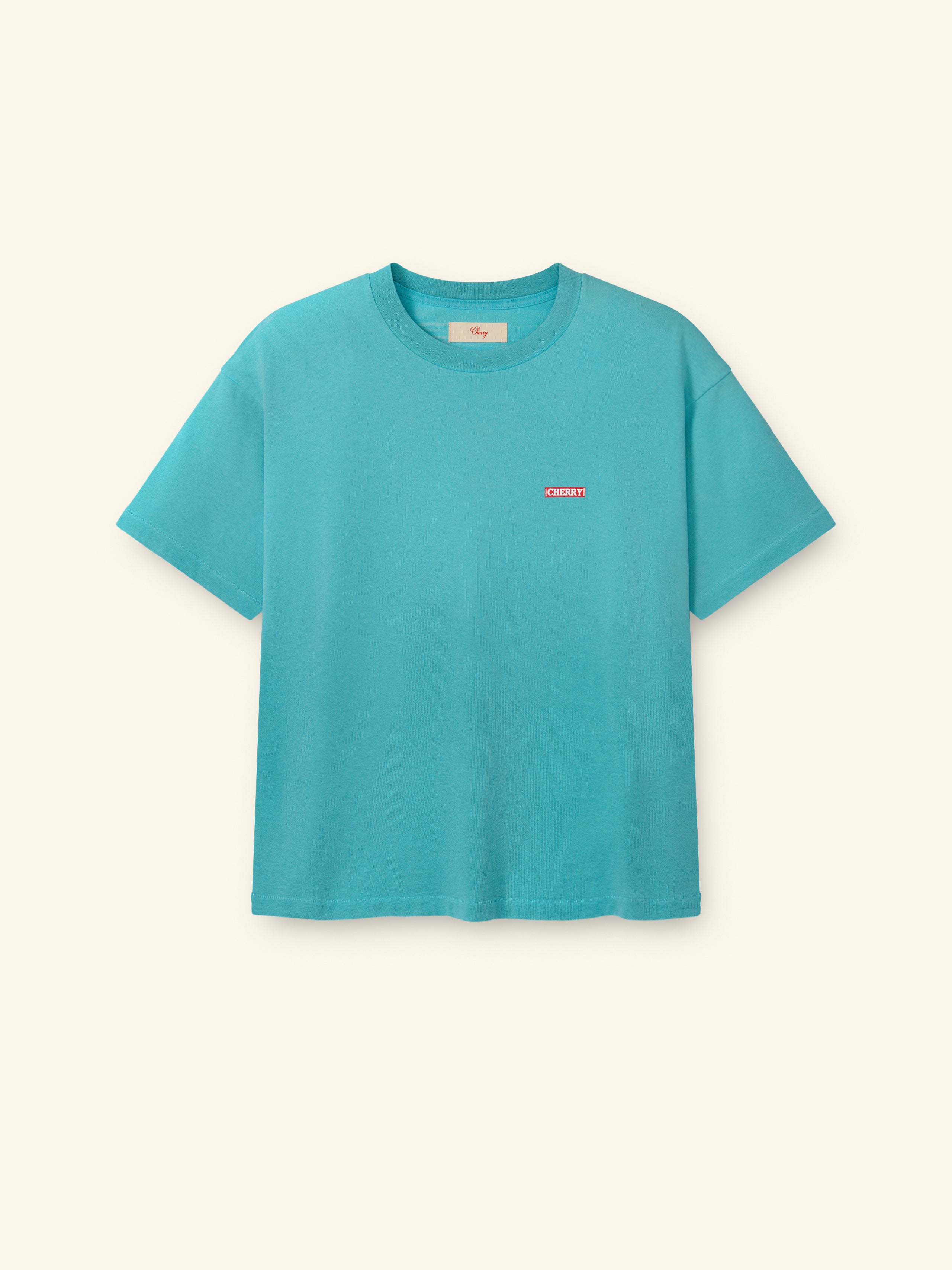 Desert Boxy T-Shirt (Turquoise)