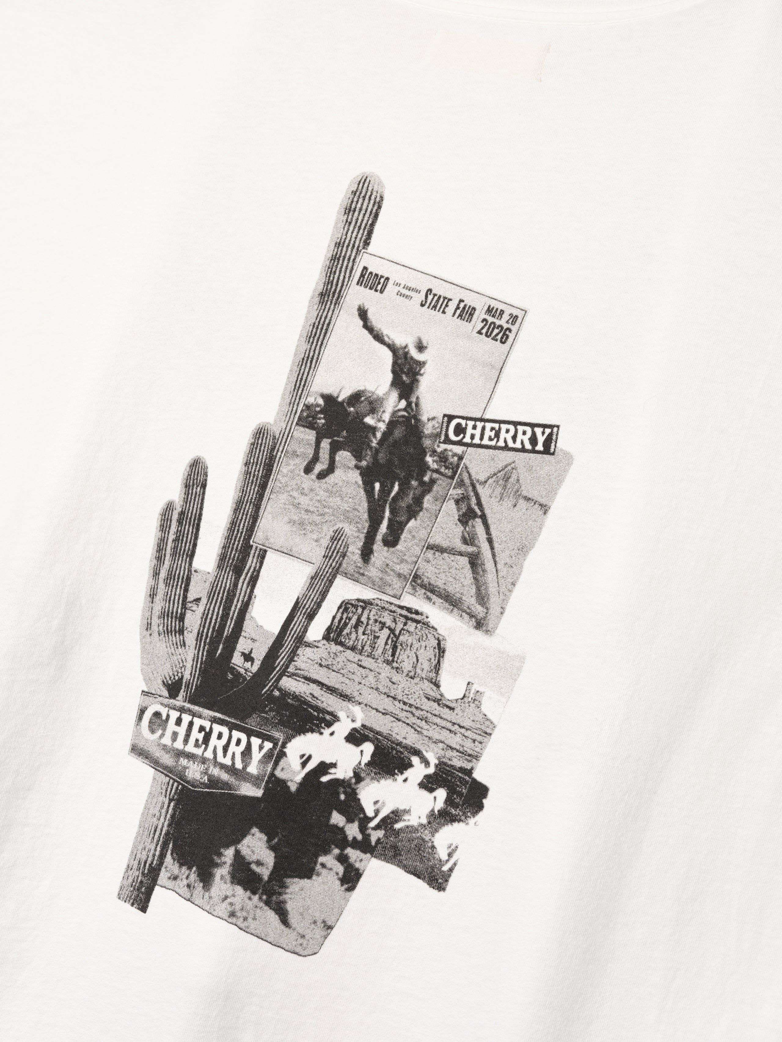 Desert Boxy T-Shirt (Vintage White)