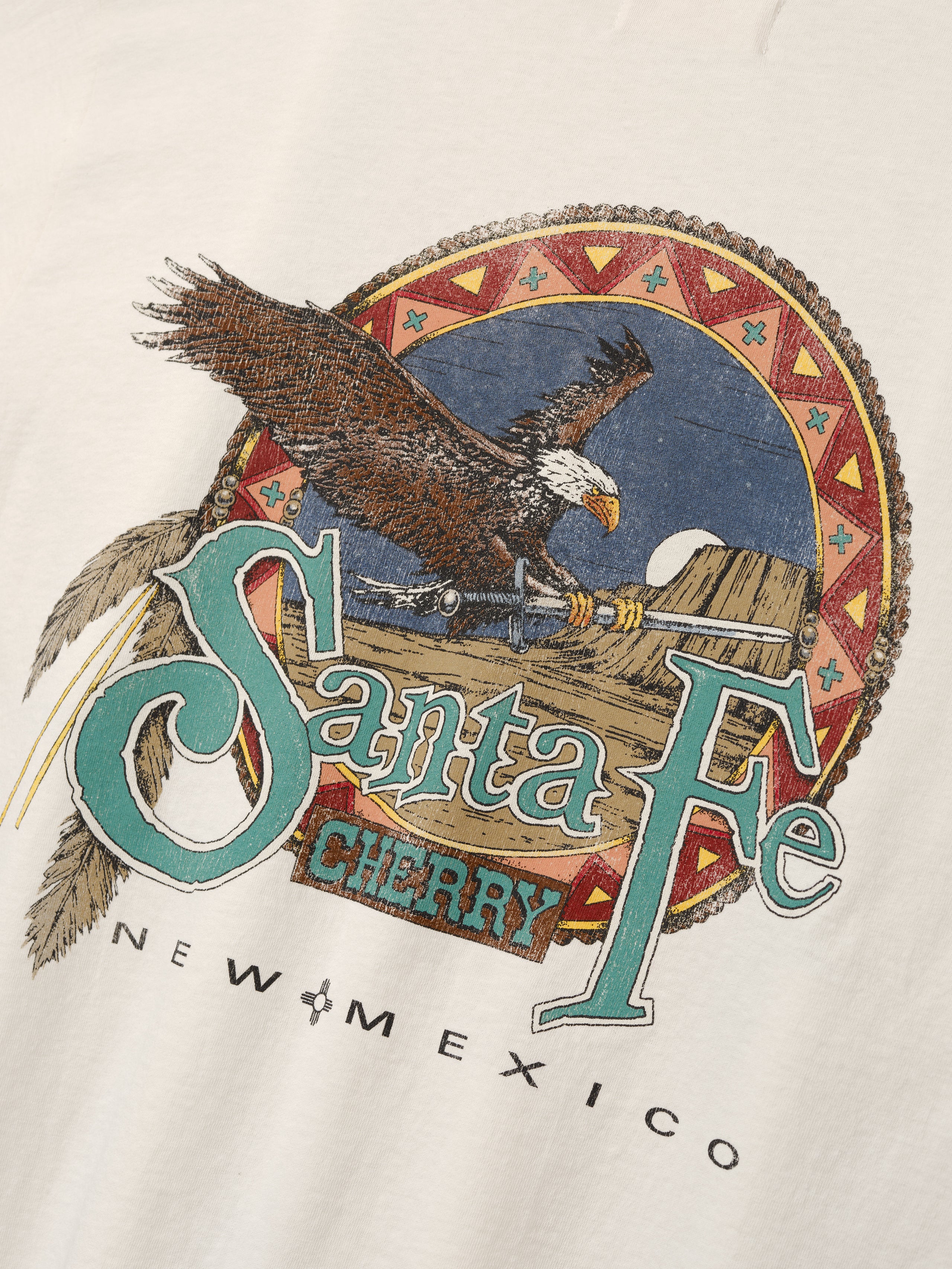 Santa Fe Layered Thermal T-Shirt (Cream) – CHERRY LA