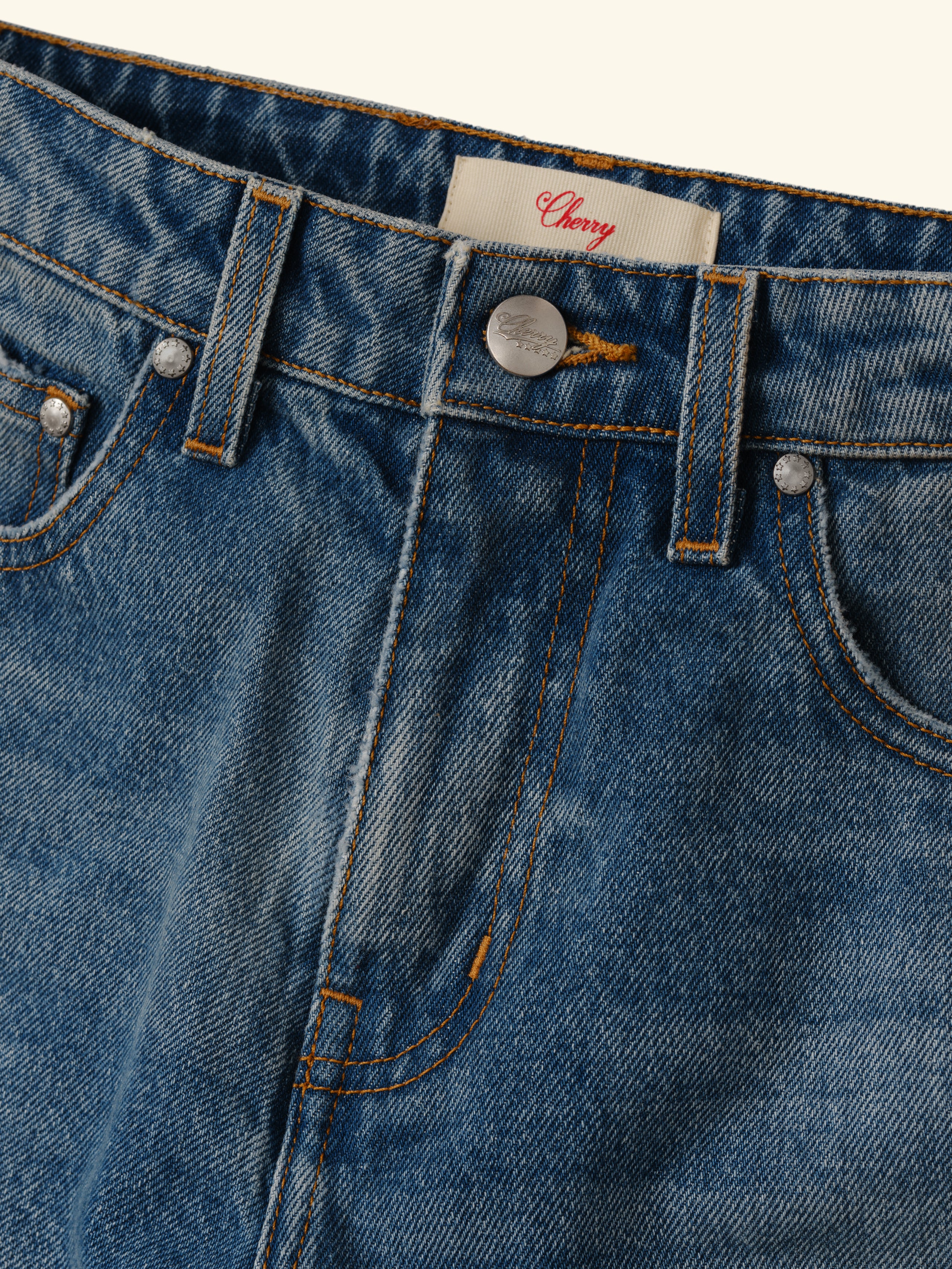 Women's Wide Leg Denim (Medium Wash)