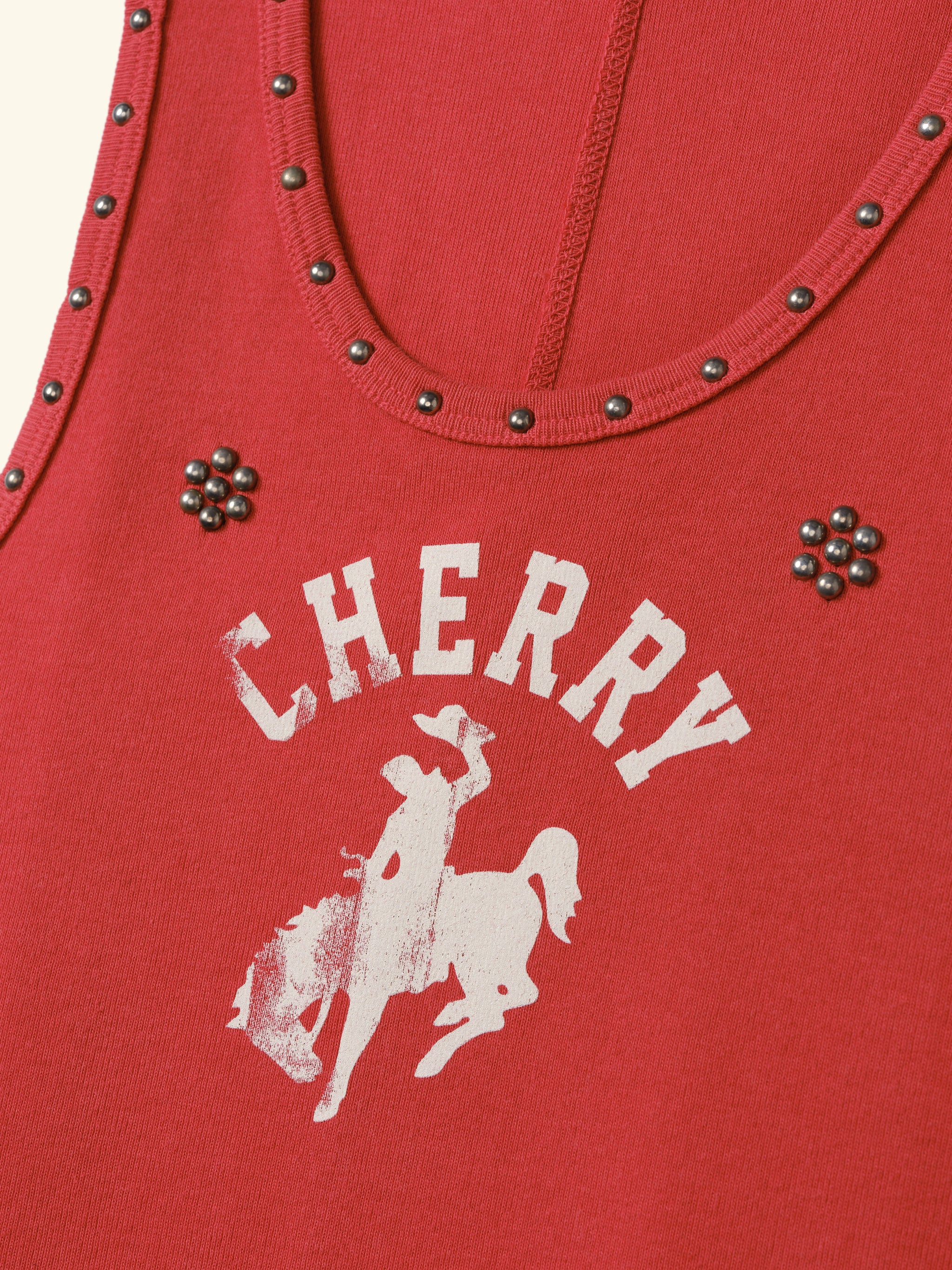 Western Athletic Tank Top (Tomato) – CHERRY LA