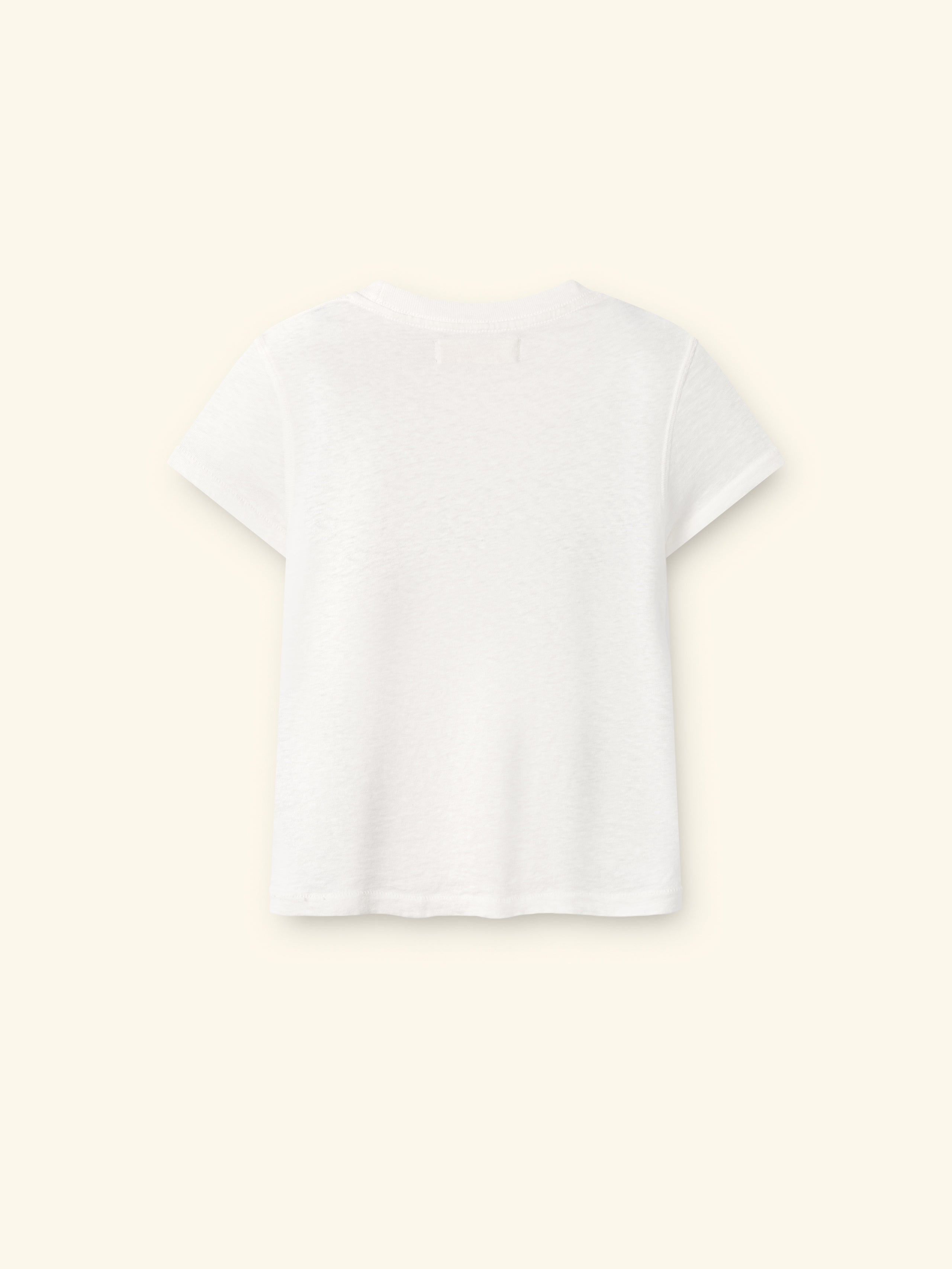 Cherry American Baby Tee (Vintage White)