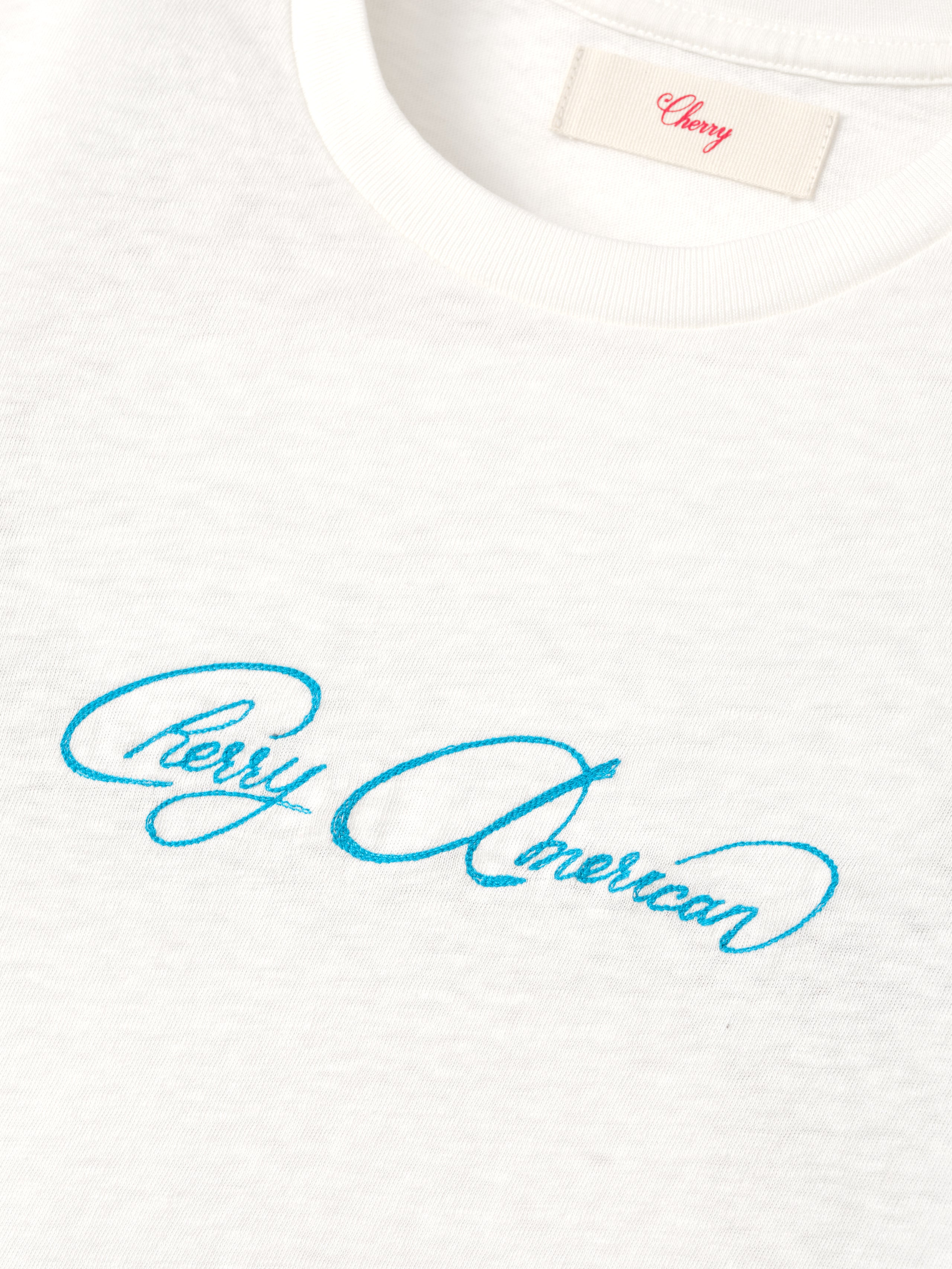 Cherry American Baby Tee (Vintage White) – CHERRY LA