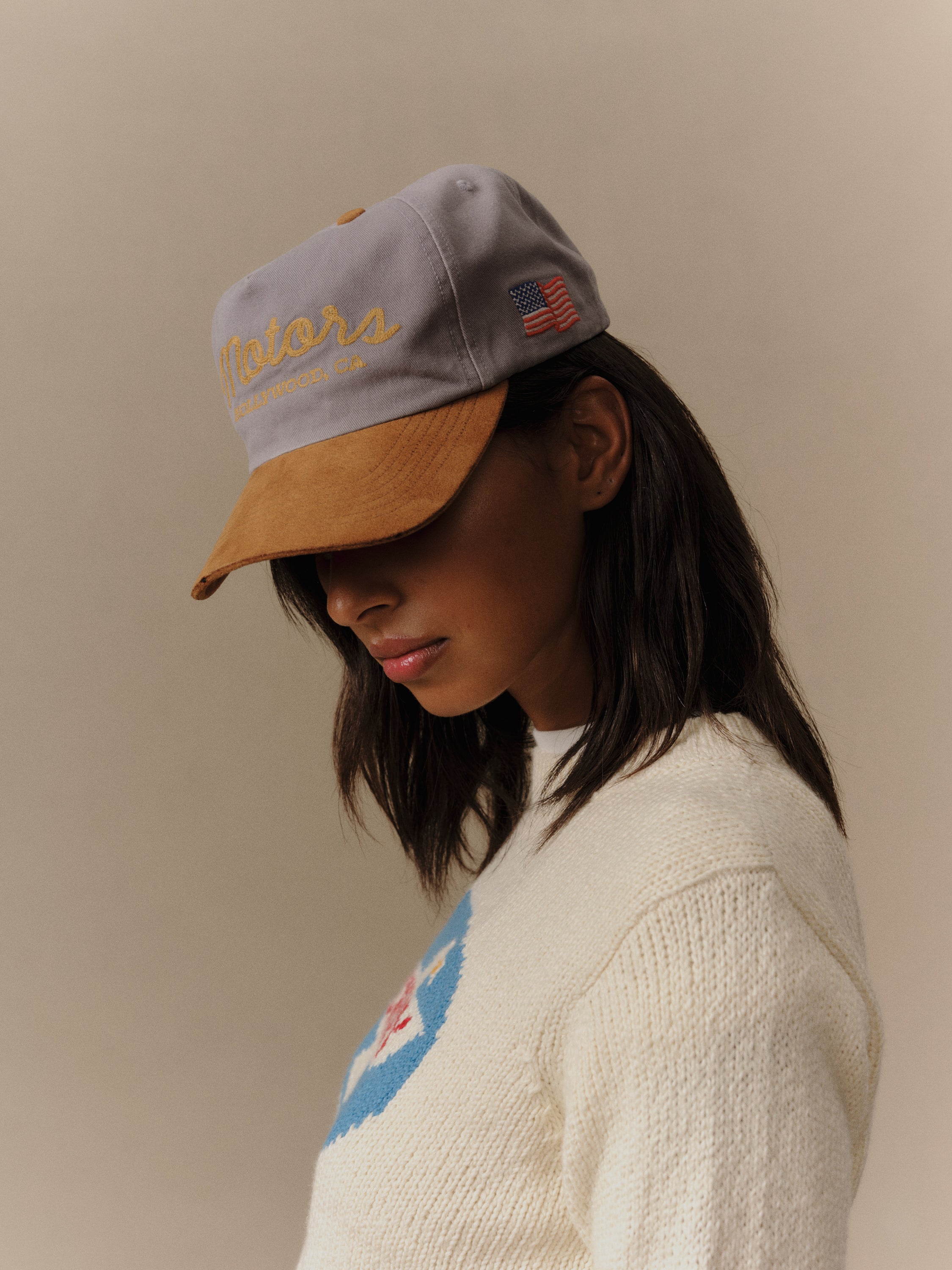 Motors 5 Panel Hat (Charcoal)
