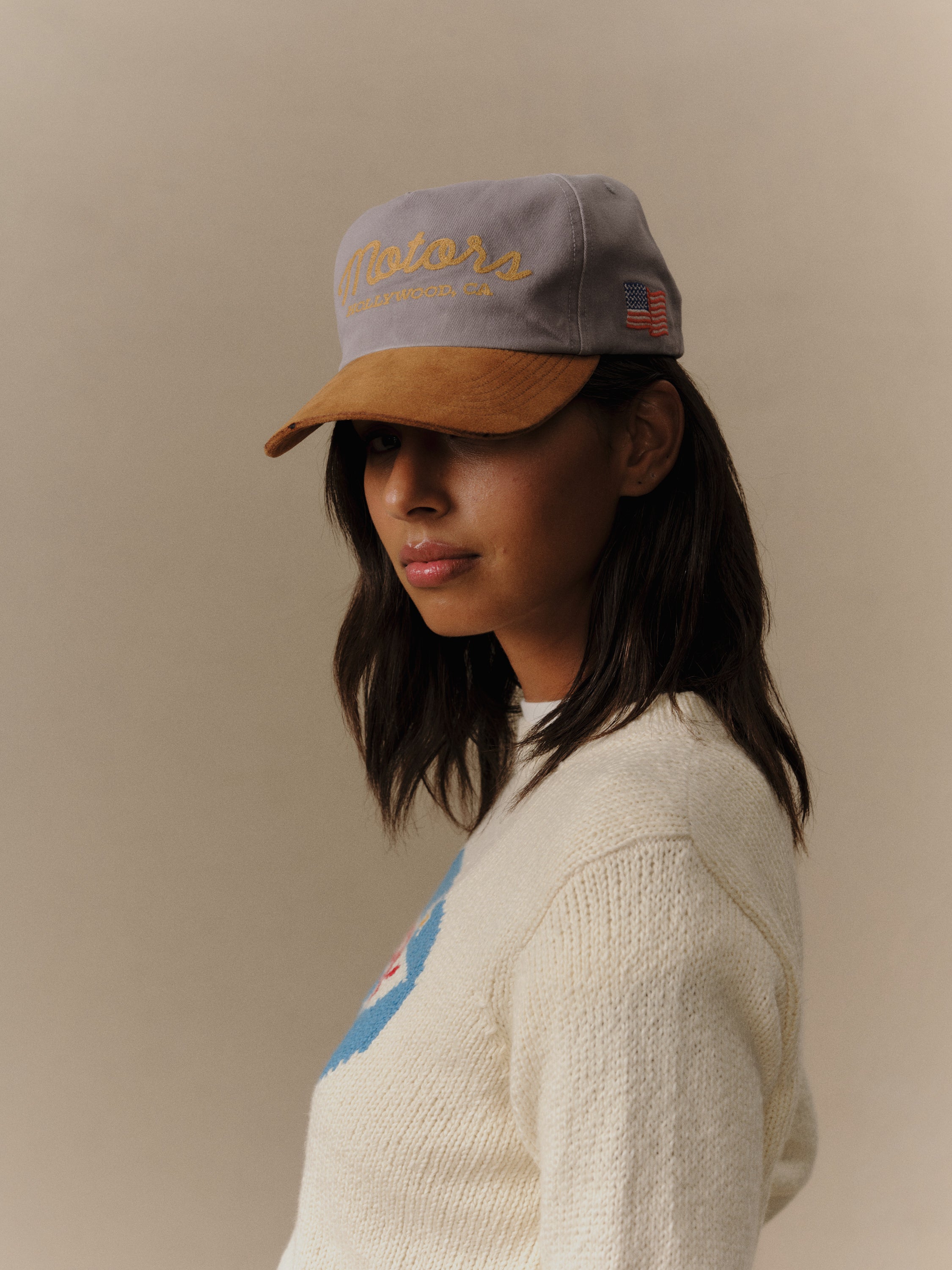 Motors 5 Panel Hat (Charcoal)
