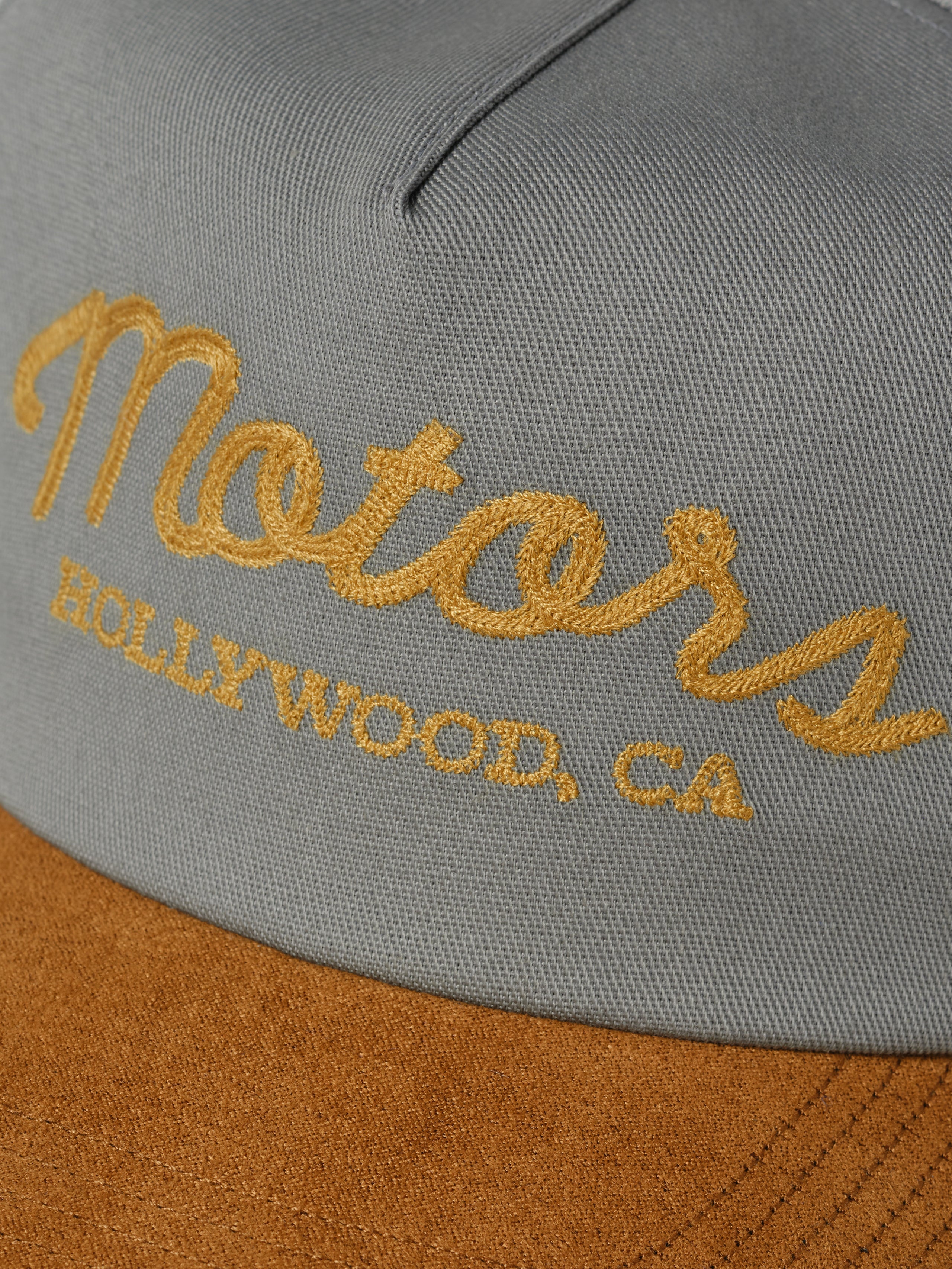 Motors 5 Panel Hat (Charcoal)