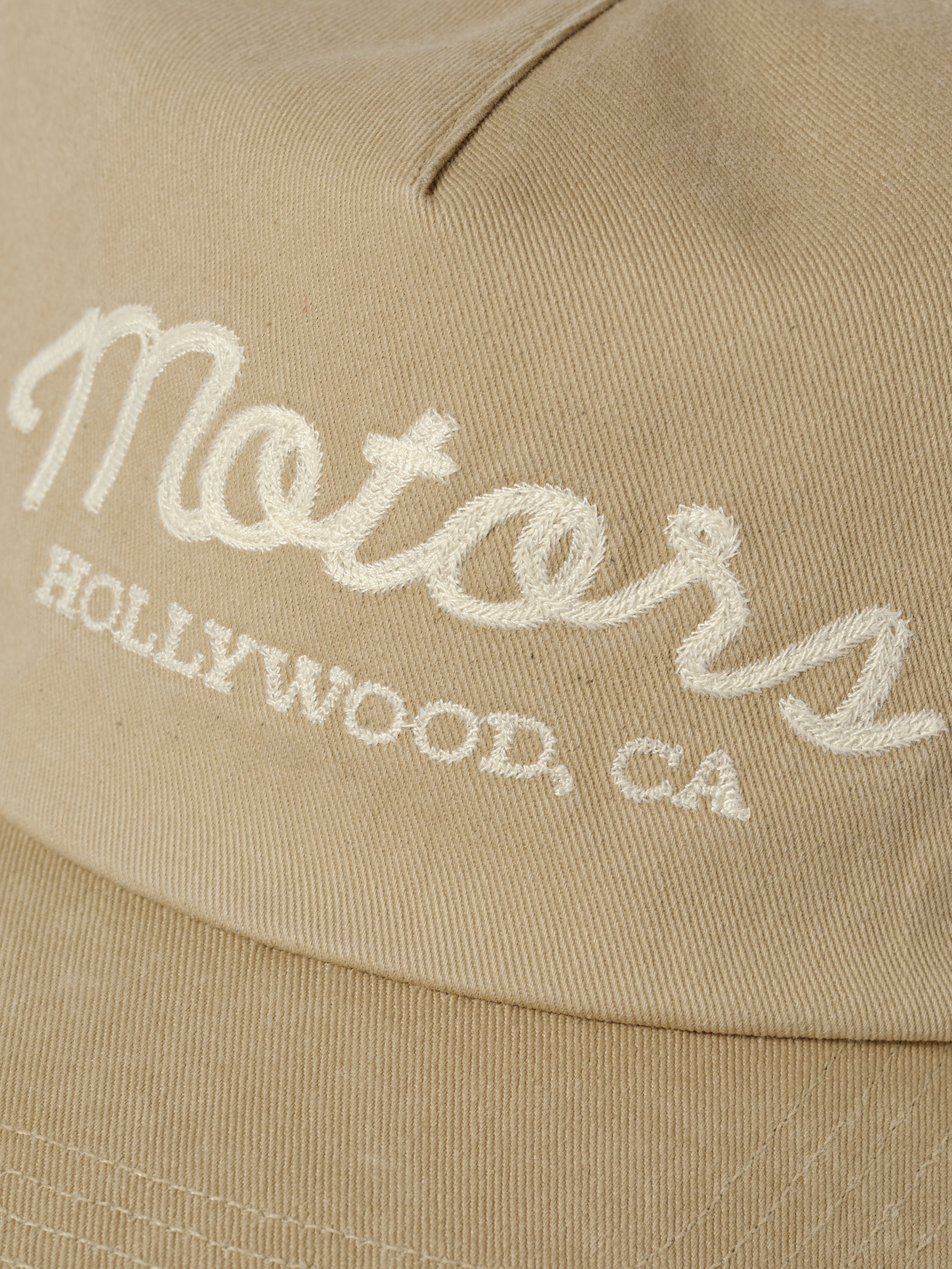 Motors 5 Panel Hat (Desert Tan)