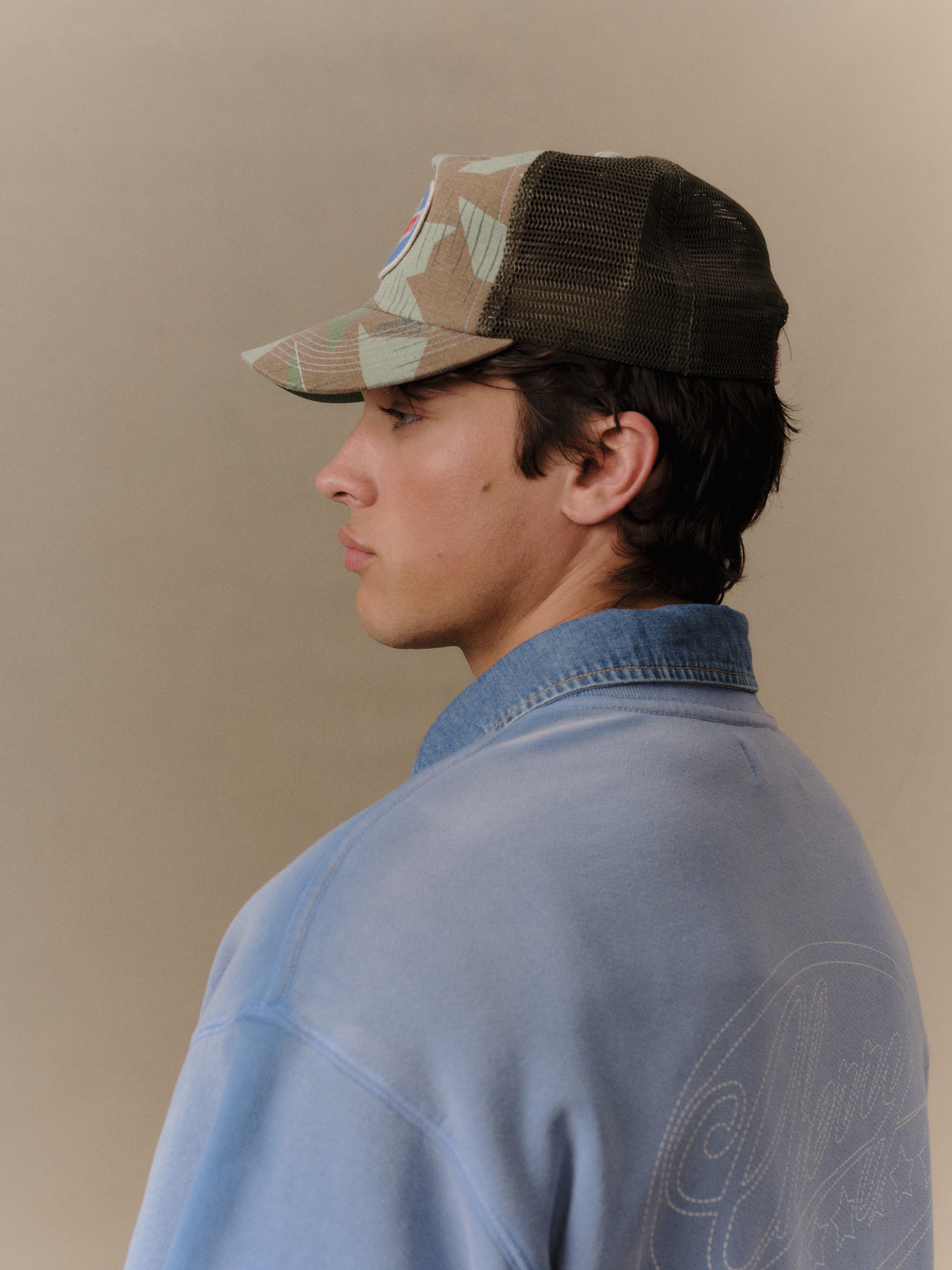 Eagle Patch Trucker (Camo)