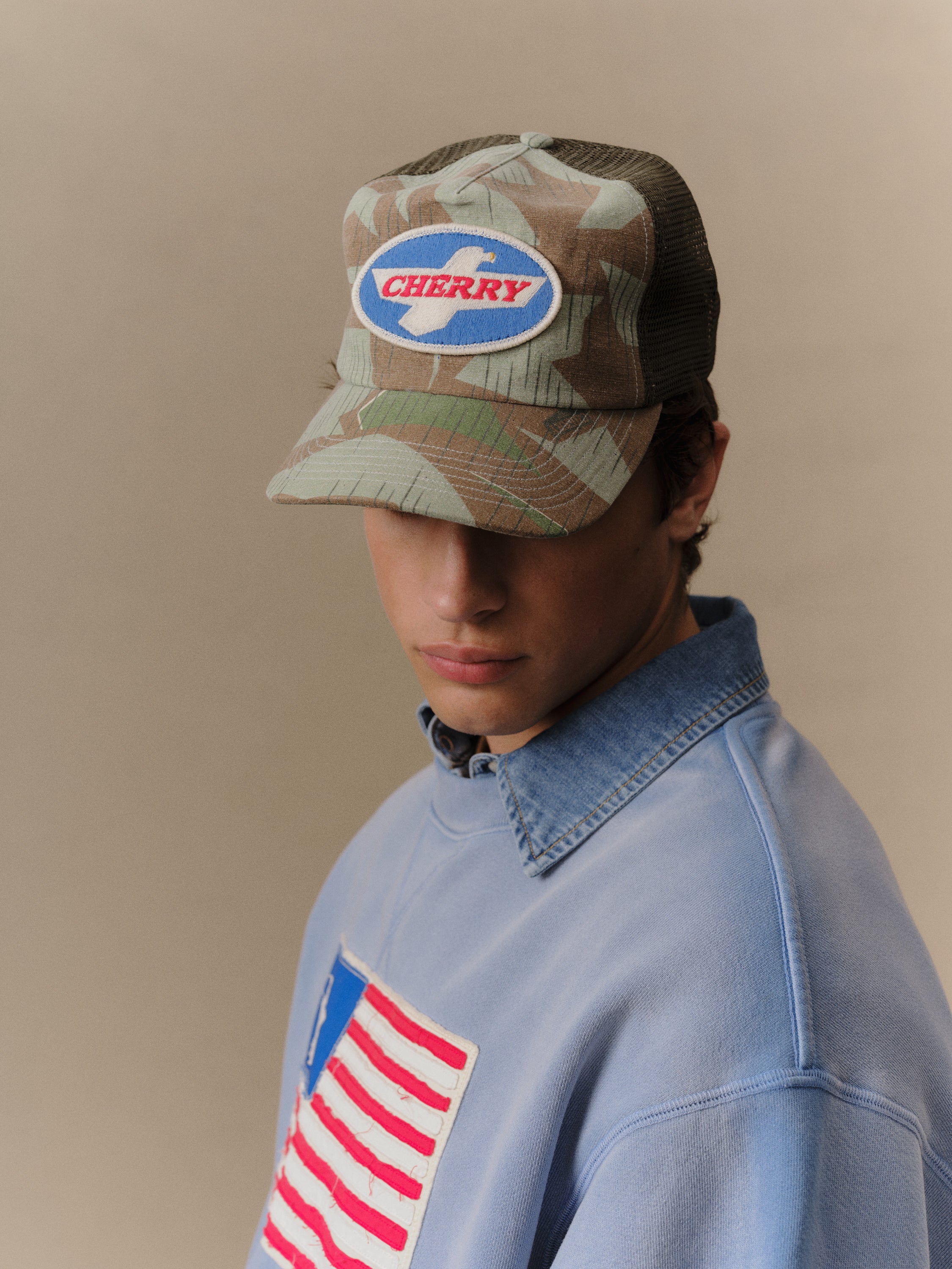Eagle Patch Trucker (Camo)