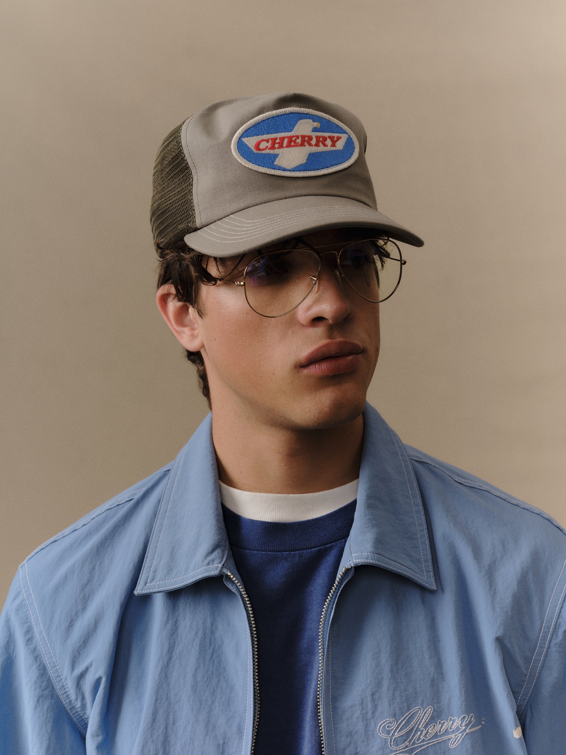 Eagle Patch Trucker (Charcoal)