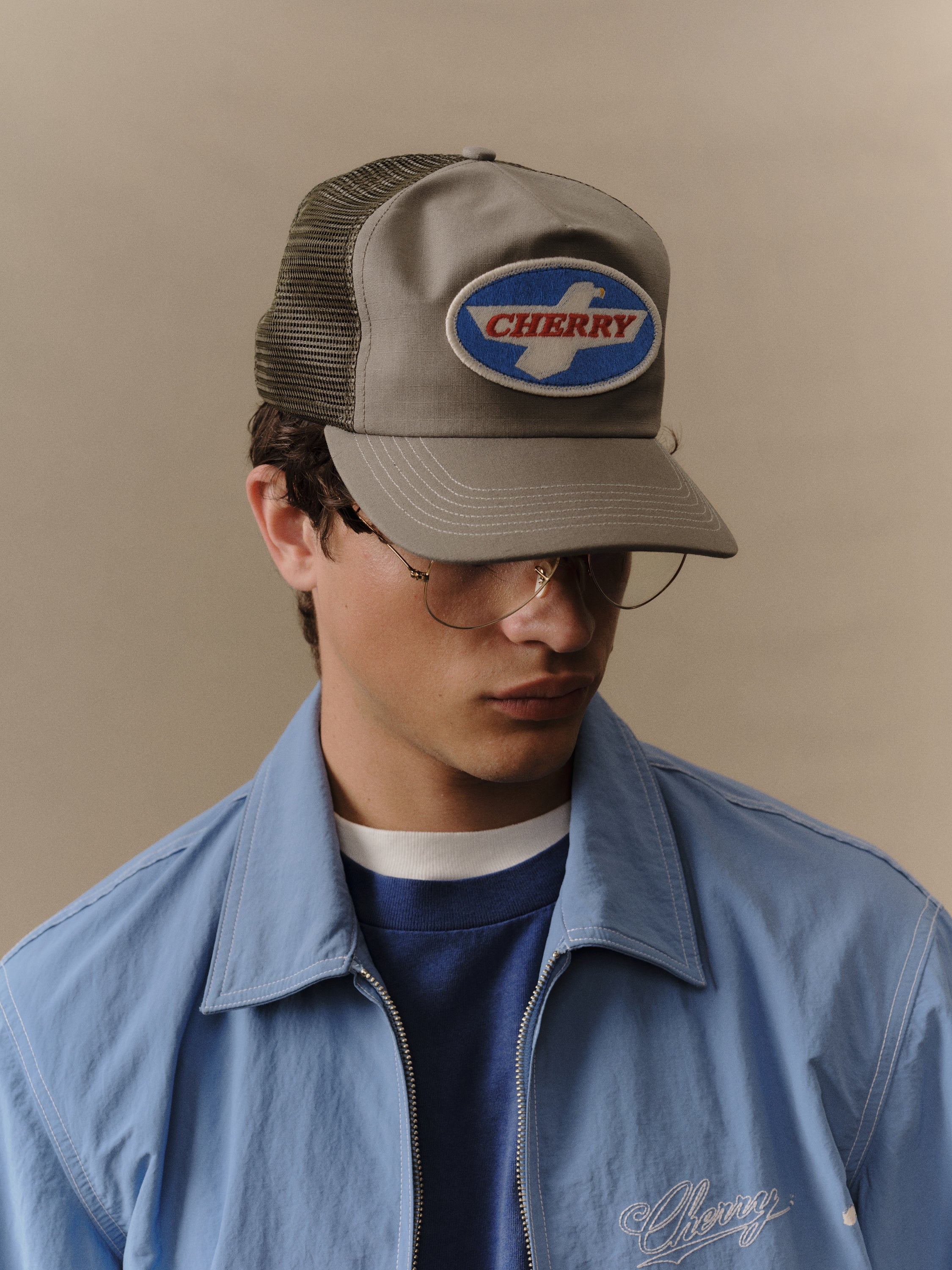 Eagle Patch Trucker (Charcoal)