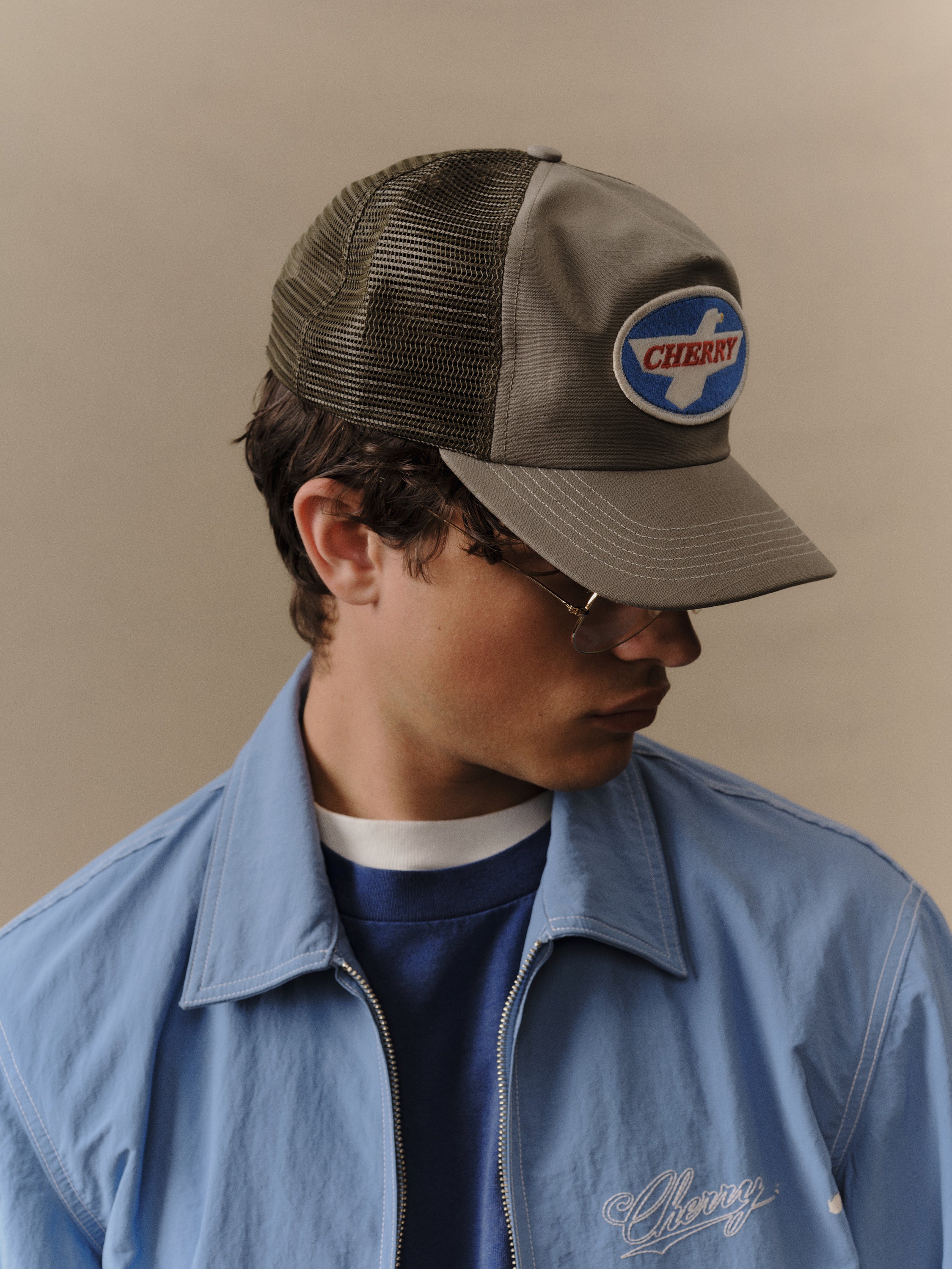 Eagle Patch Trucker (Charcoal)