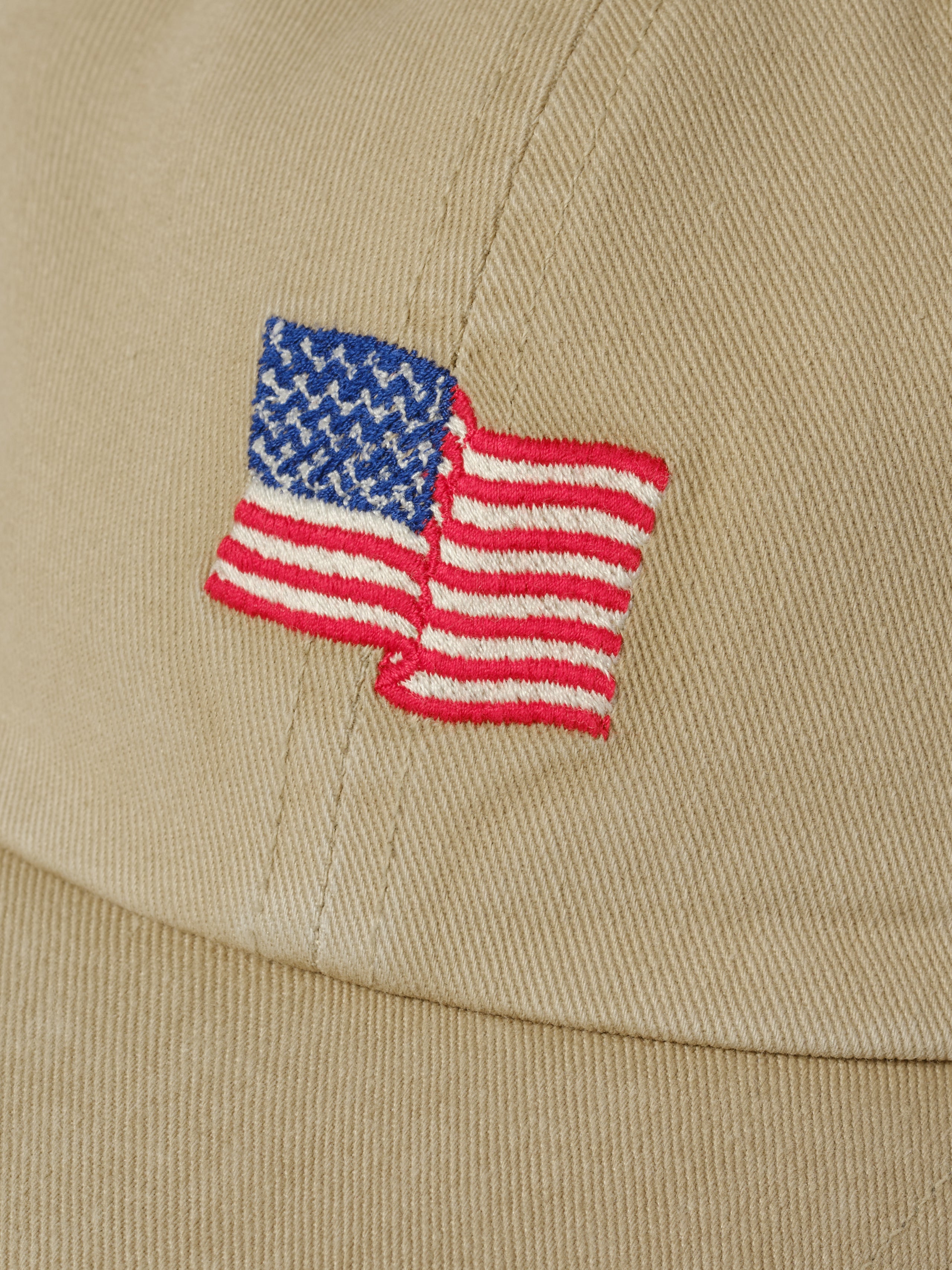 Mini Flag 6 Panel Hat (Desert Tan)