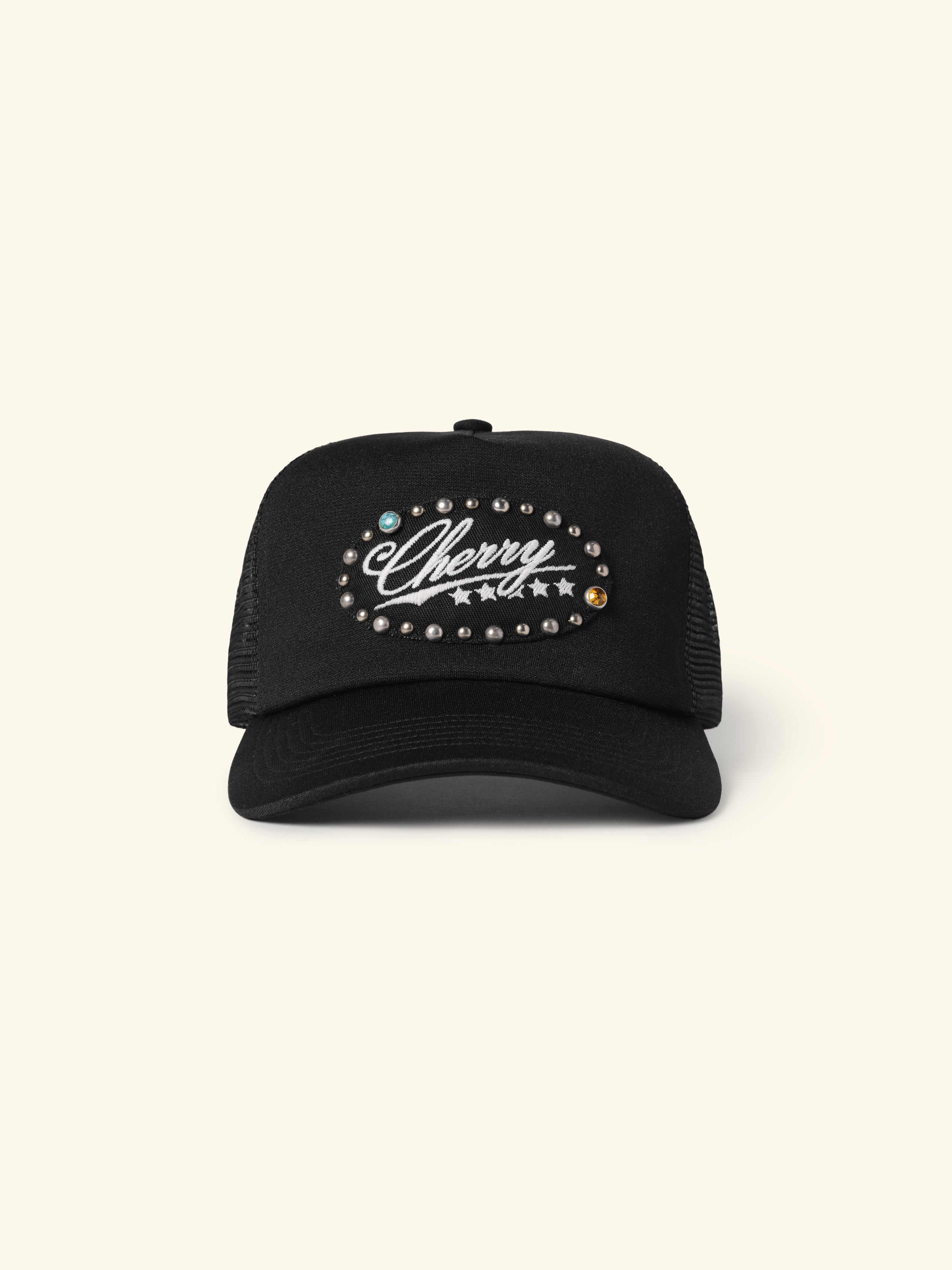 5 Star Studded Trucker (Black)