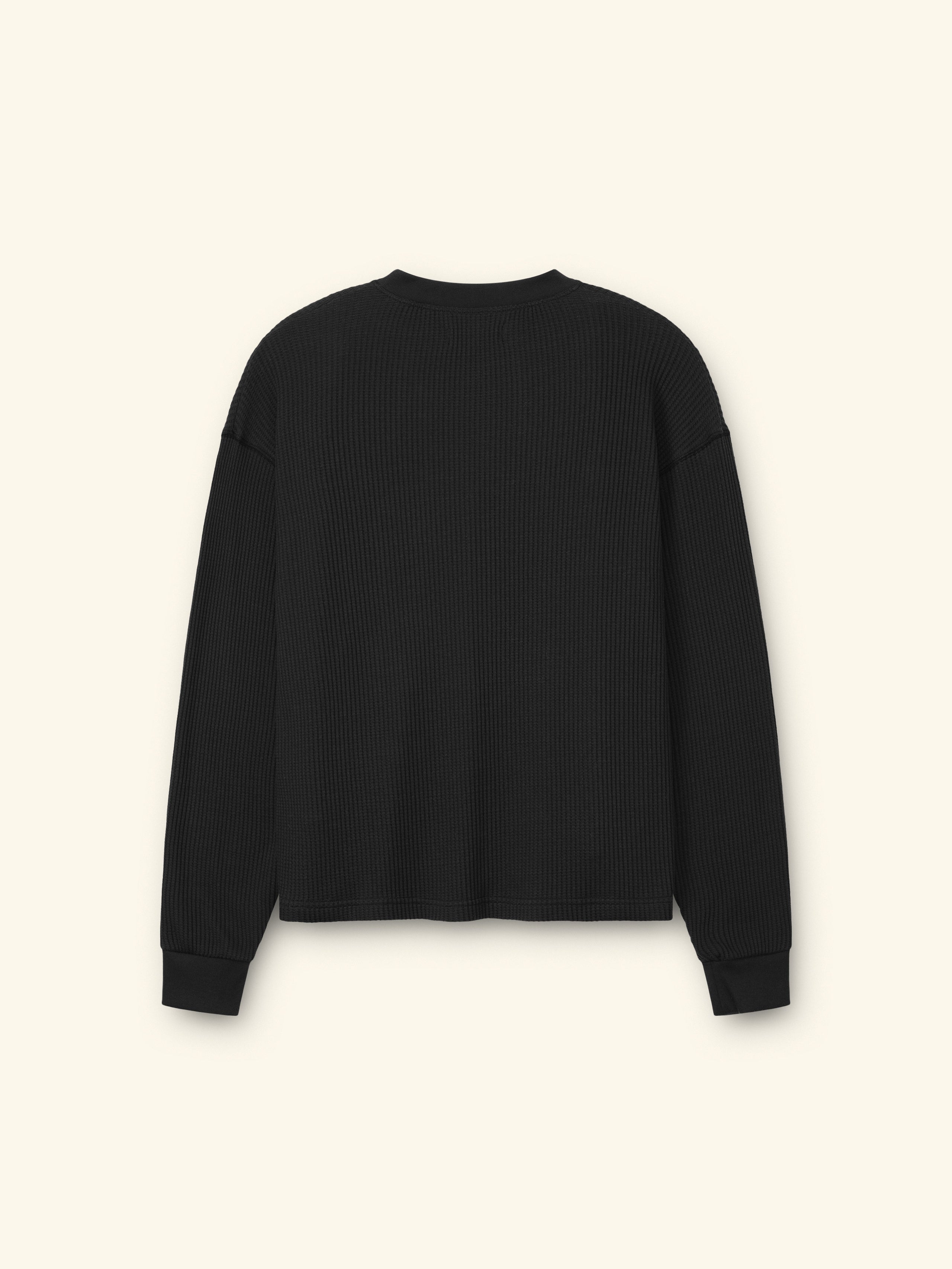 Chevron Logo Longsleeve Thermal (Black)