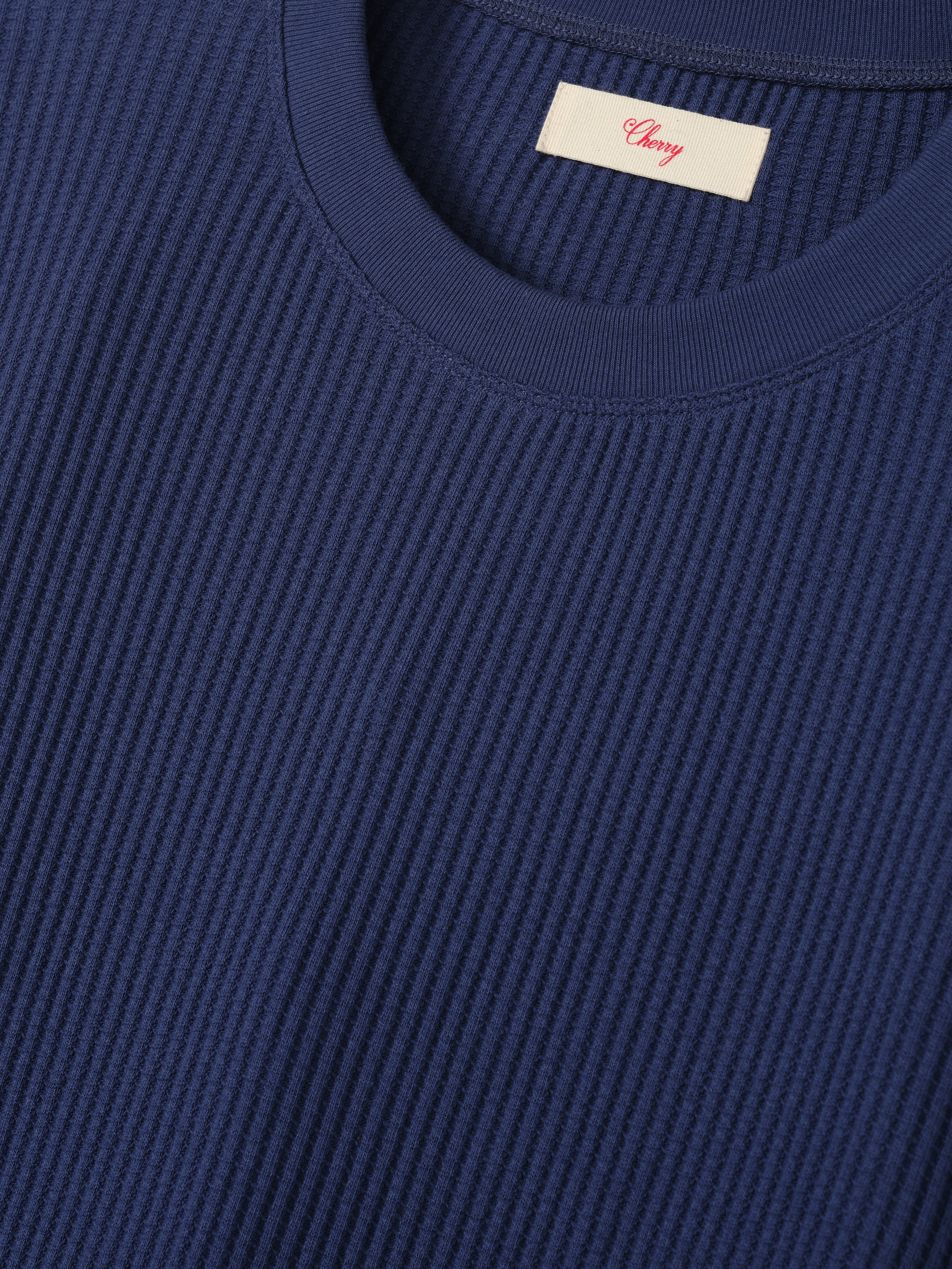Chevron Logo Longsleeve Thermal (Navy)