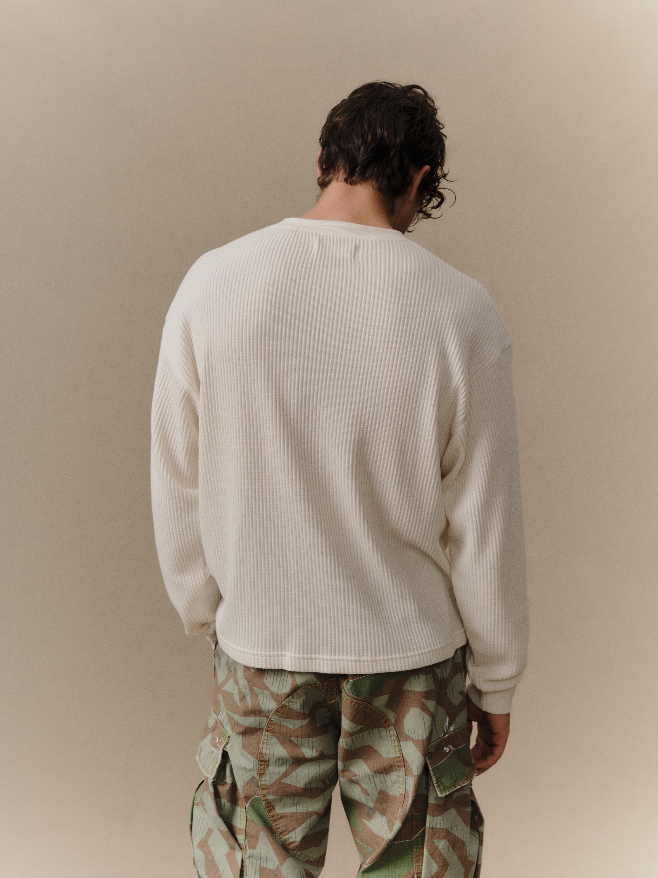 Chevron Logo Longsleeve Thermal (Natural)