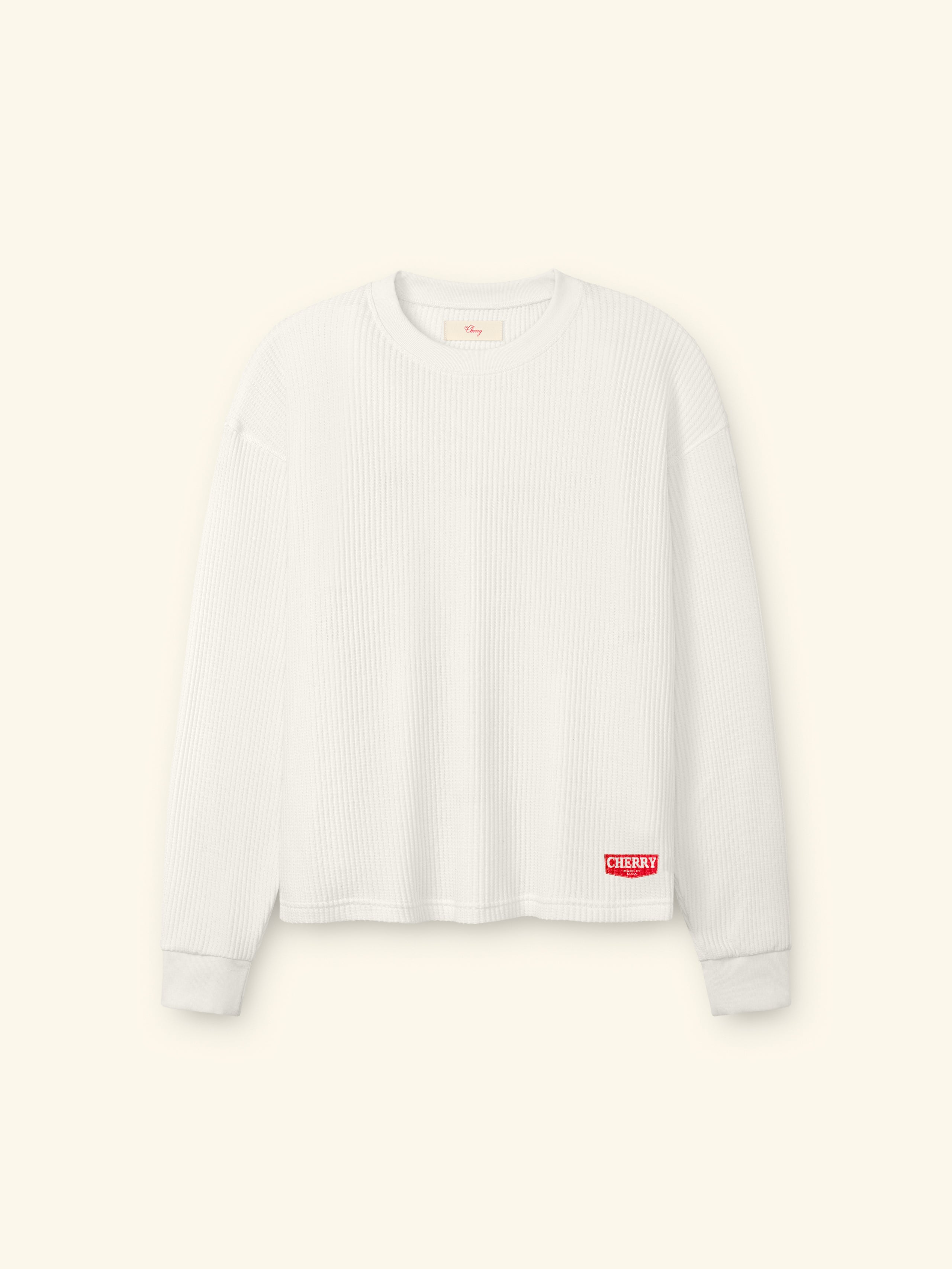 Chevron Logo Longsleeve Thermal (Natural)