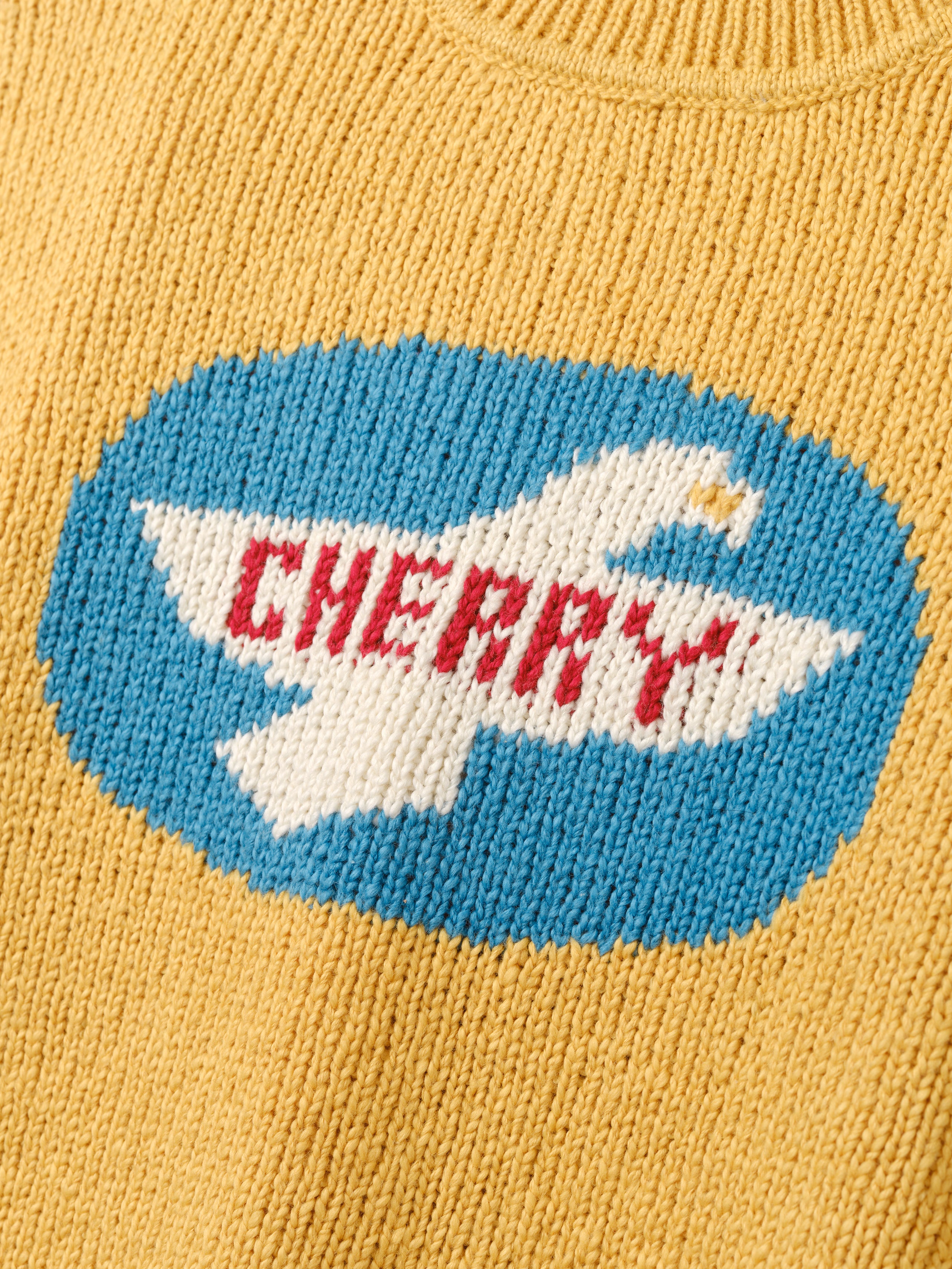 Women's Knit Wings Crew (Sun Yellow)