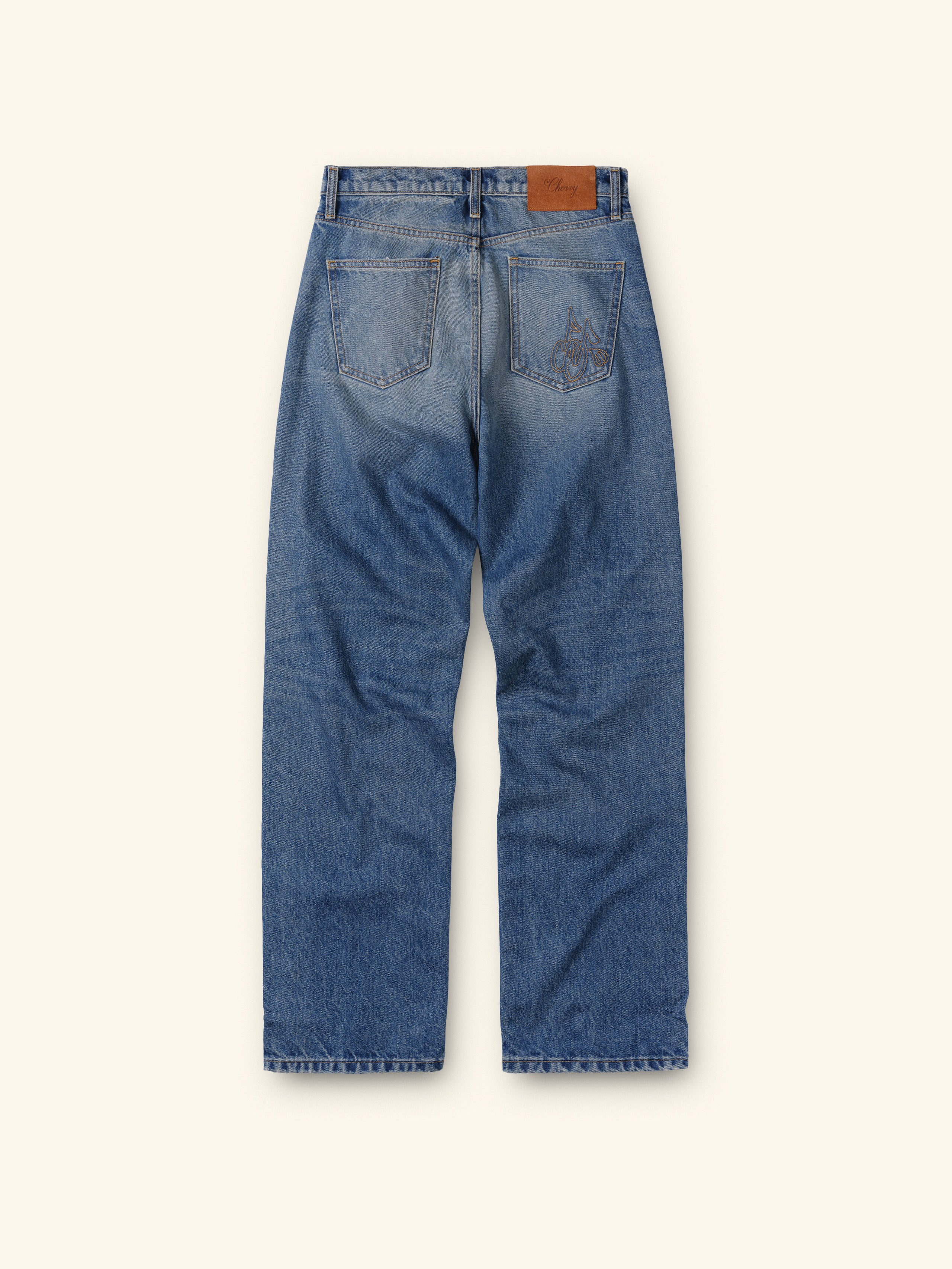 Relaxed 5 Pocket Jeans (Painters Wash)