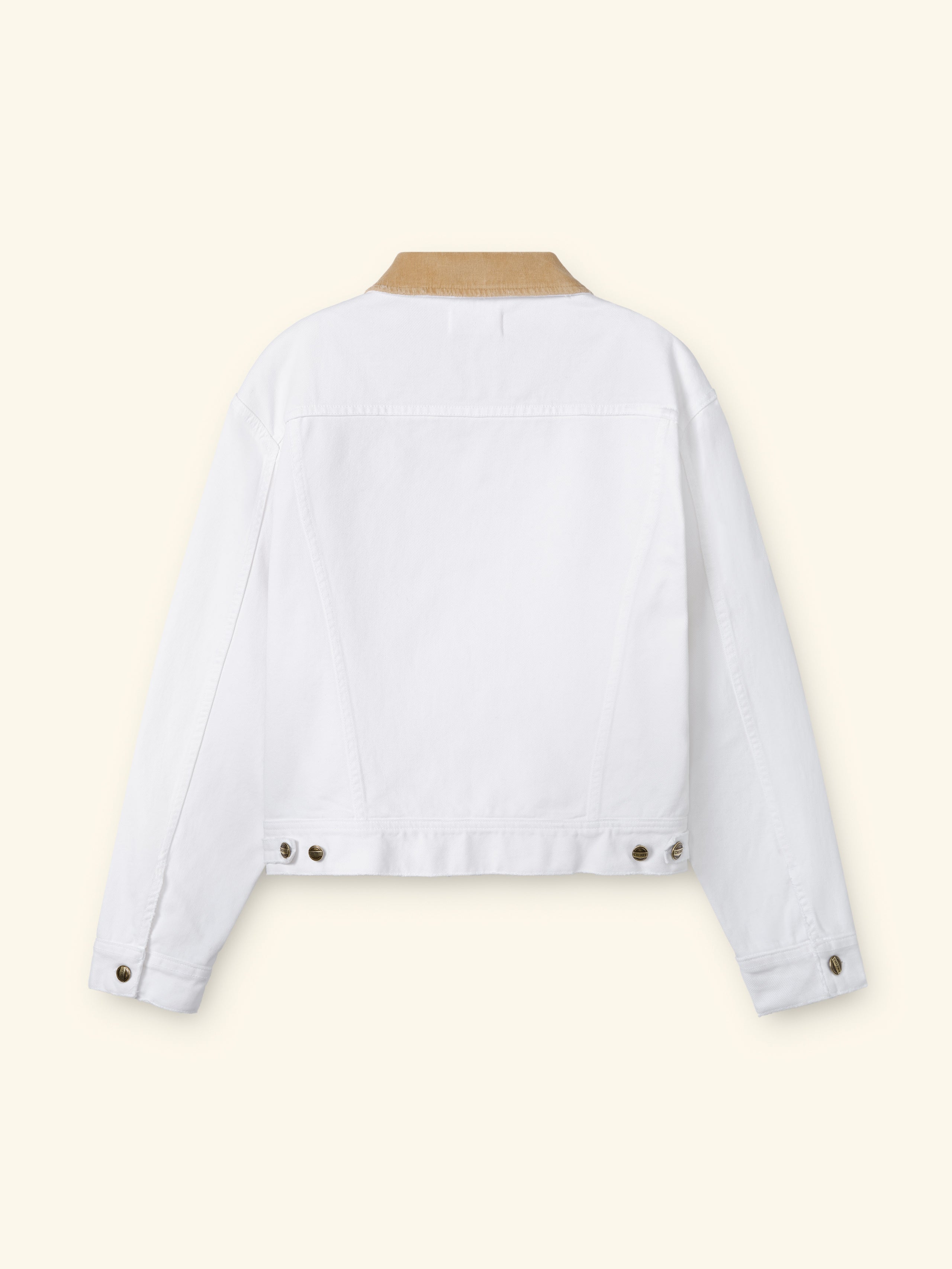 Denim Trucker Jacket (Vintage White)
