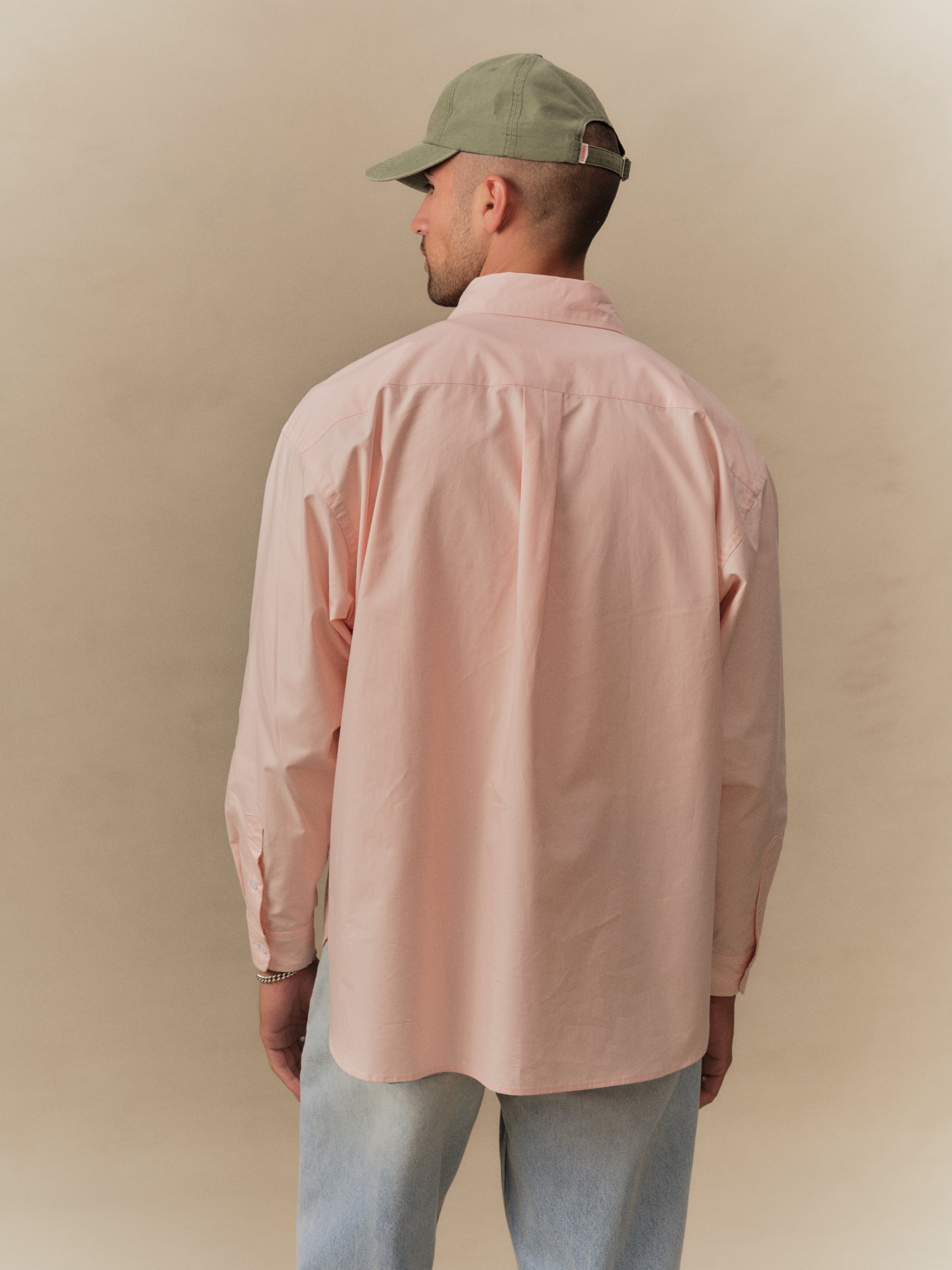 Boxy Oxford Shirt (Pink) – CHERRY LA