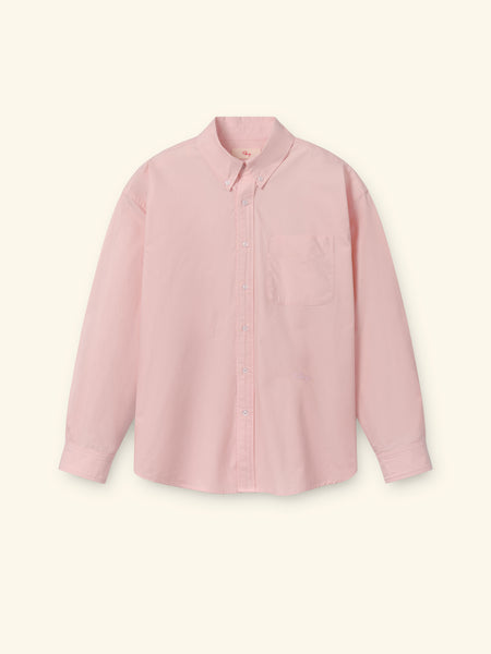 Boxy Oxford Shirt (Pink) – CHERRY LA