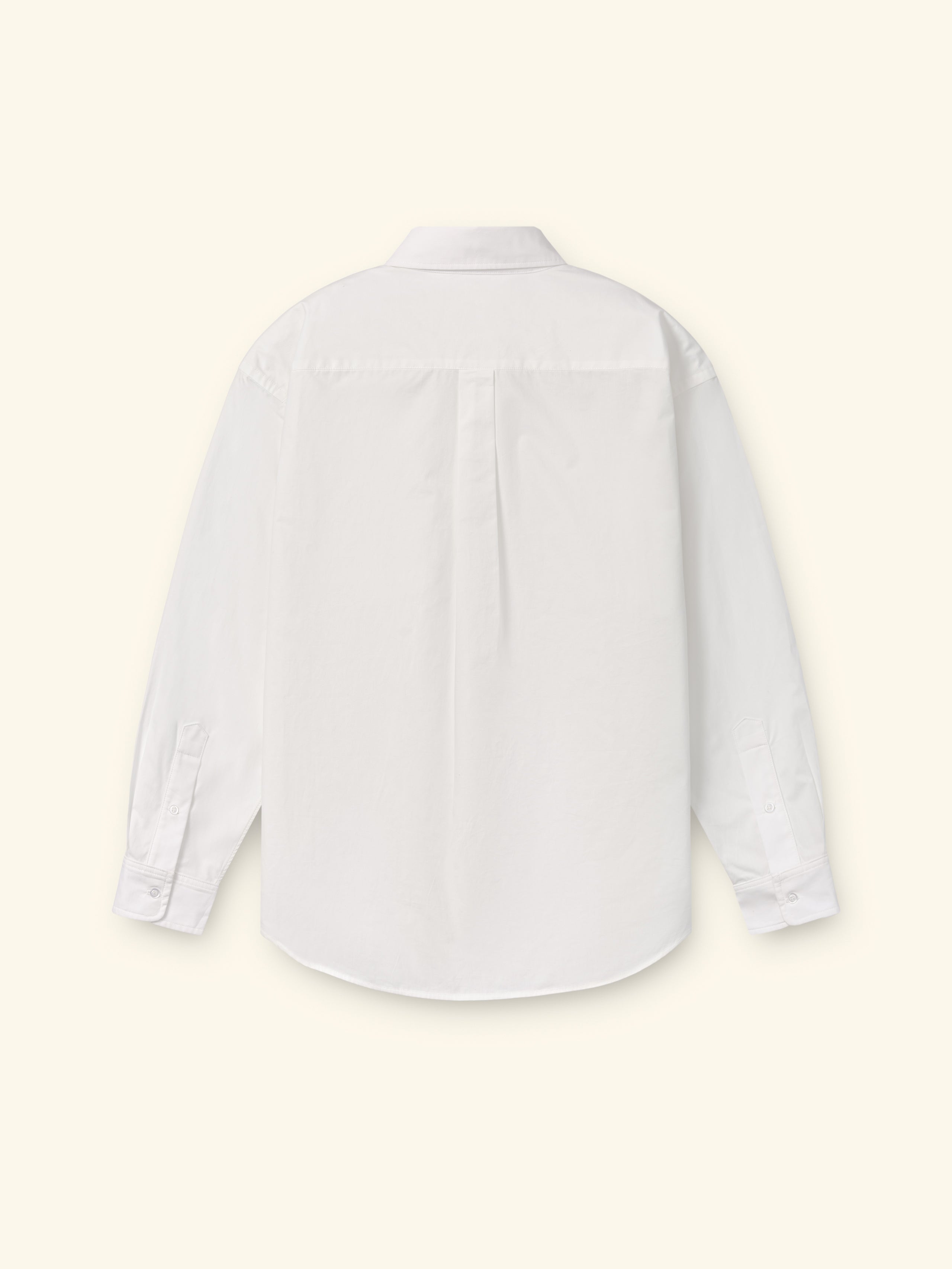 Boxy Oxford Shirt (White)