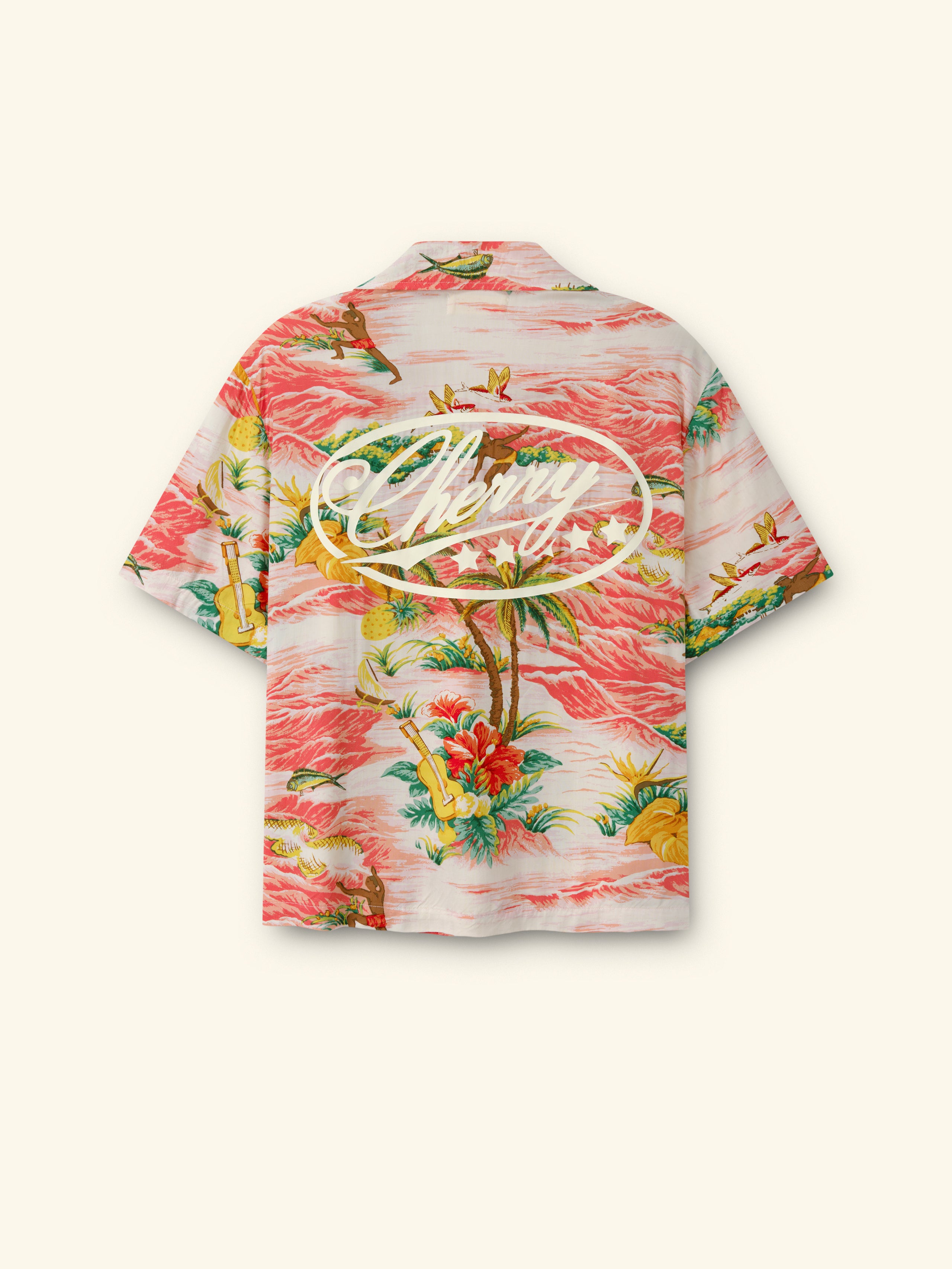 Hawaiian Vacation Shirt (Pink)