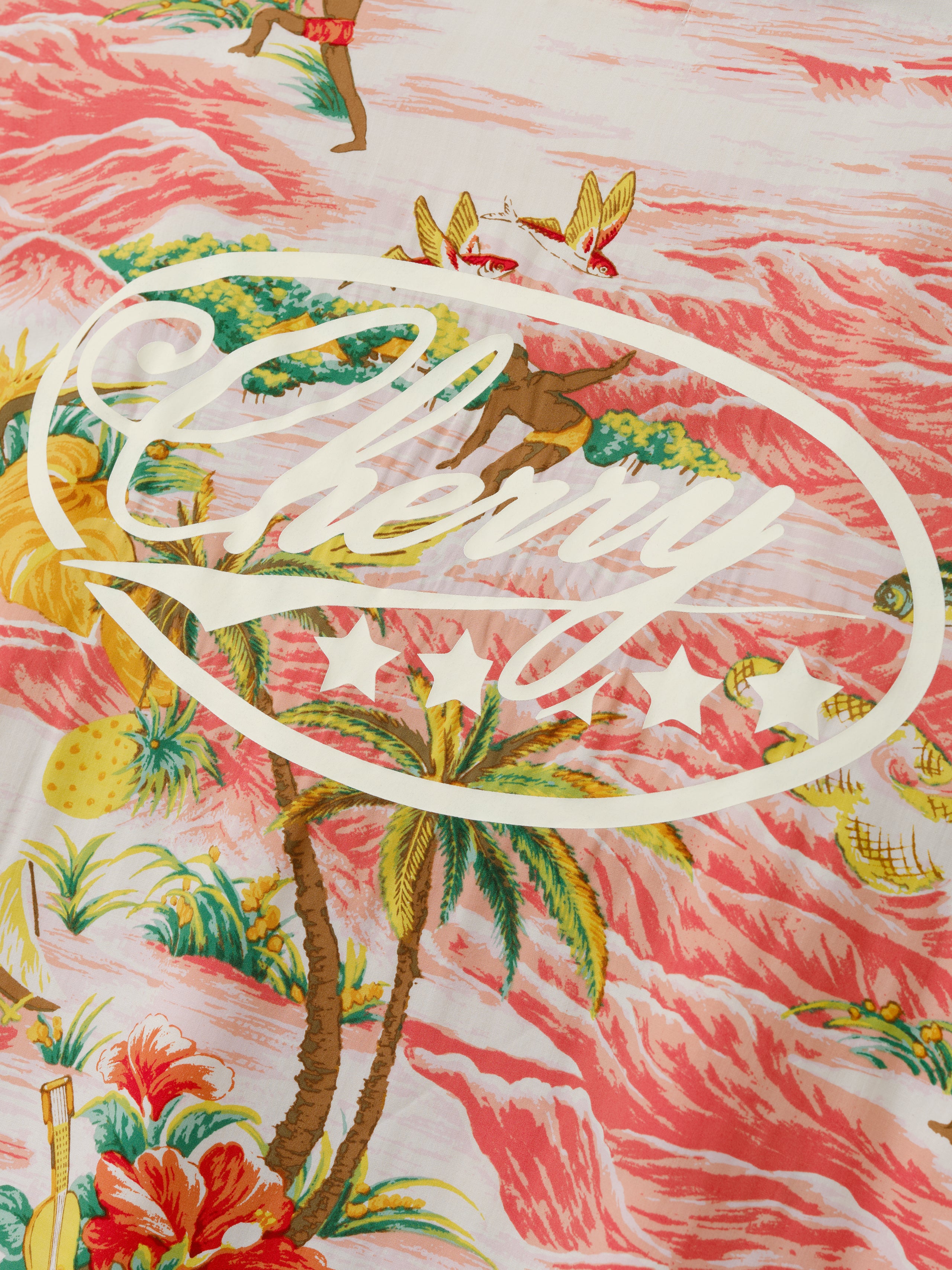 Hawaiian Vacation Shirt (Pink)