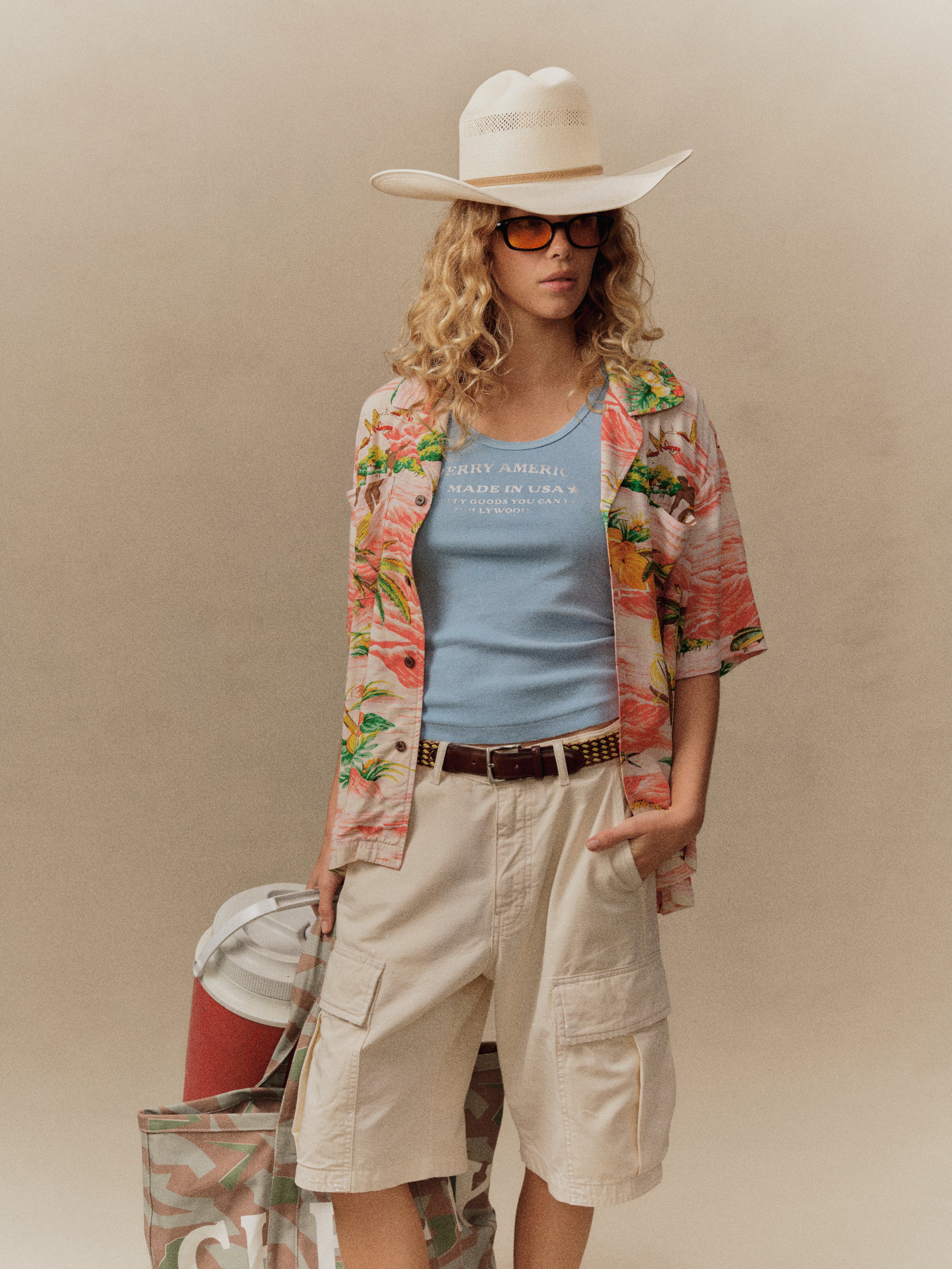 Hawaiian Vacation Shirt (Pink)